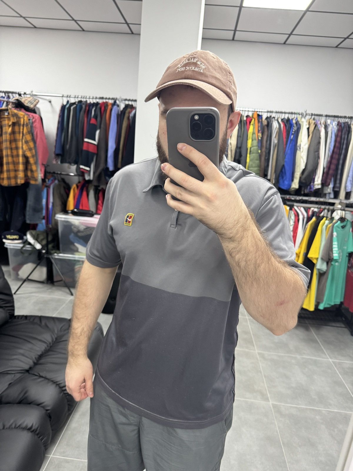 Nike × Vintage Vintage Nike Court Tennis Polo Shirt Size L Size US L / EU 52-54 / 3 - 2 Thumbnail