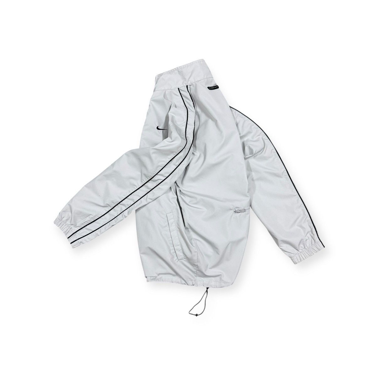 Nike Vtg🔥Y2k Clima Fit Back Pocket Zipper Windbreaker Size US M / EU 48-50 / 2 - 1 Thumbnail