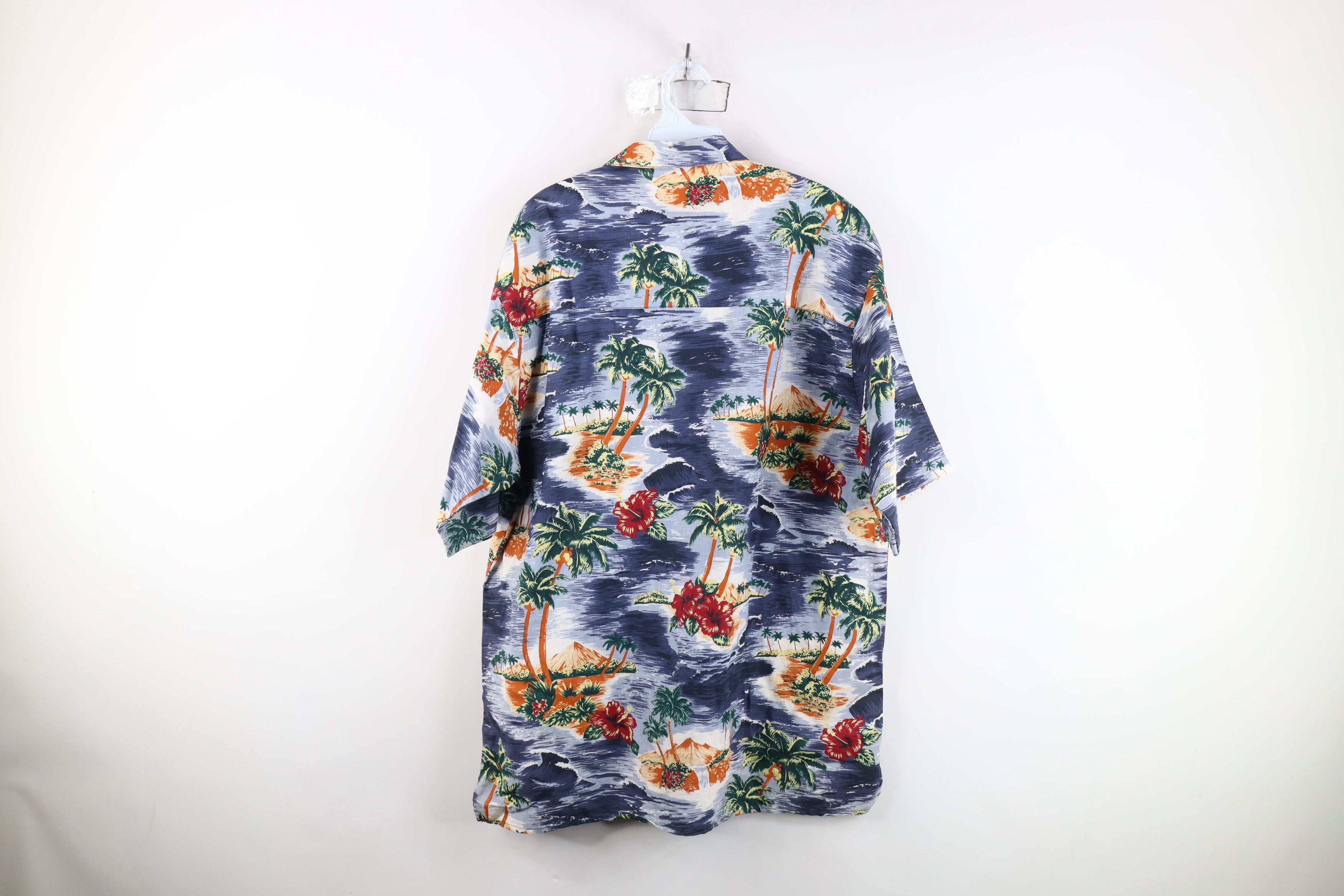 Vintage Vintage 90s Y2K Streetwear Flower Luau Hawaiian Button Shirt Size US M / EU 48-50 / 2 - 9 Thumbnail
