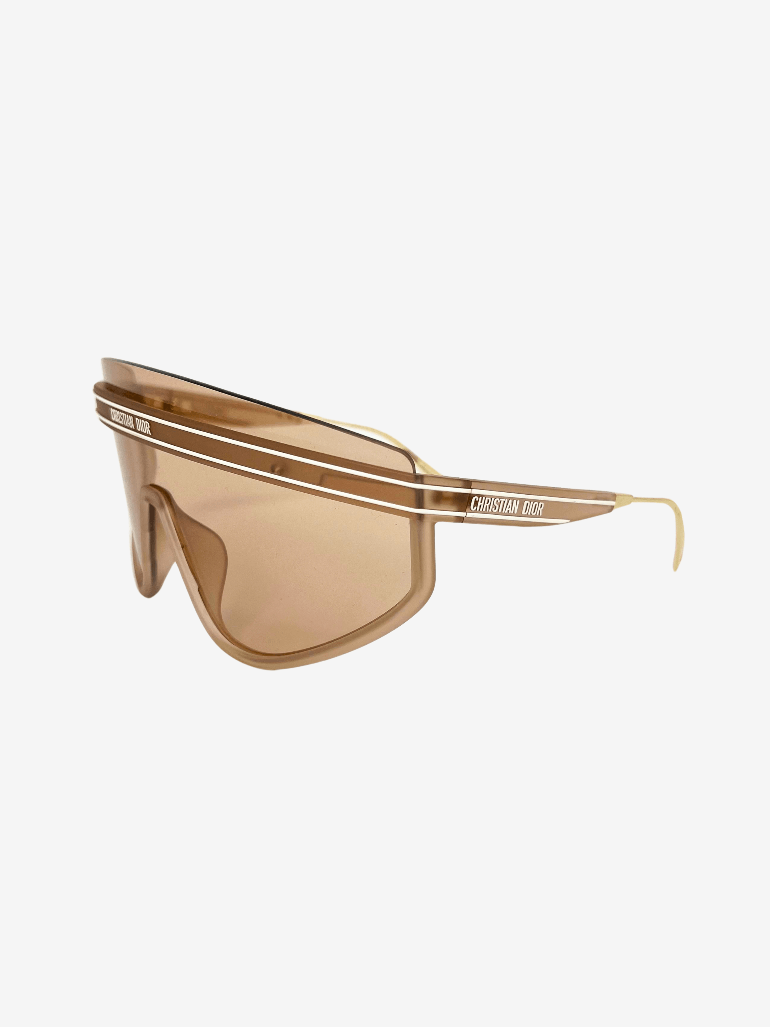 Dior $768 Christian Dior Rose Visor Sunglasses Size ONE SIZE - 2 Thumbnail