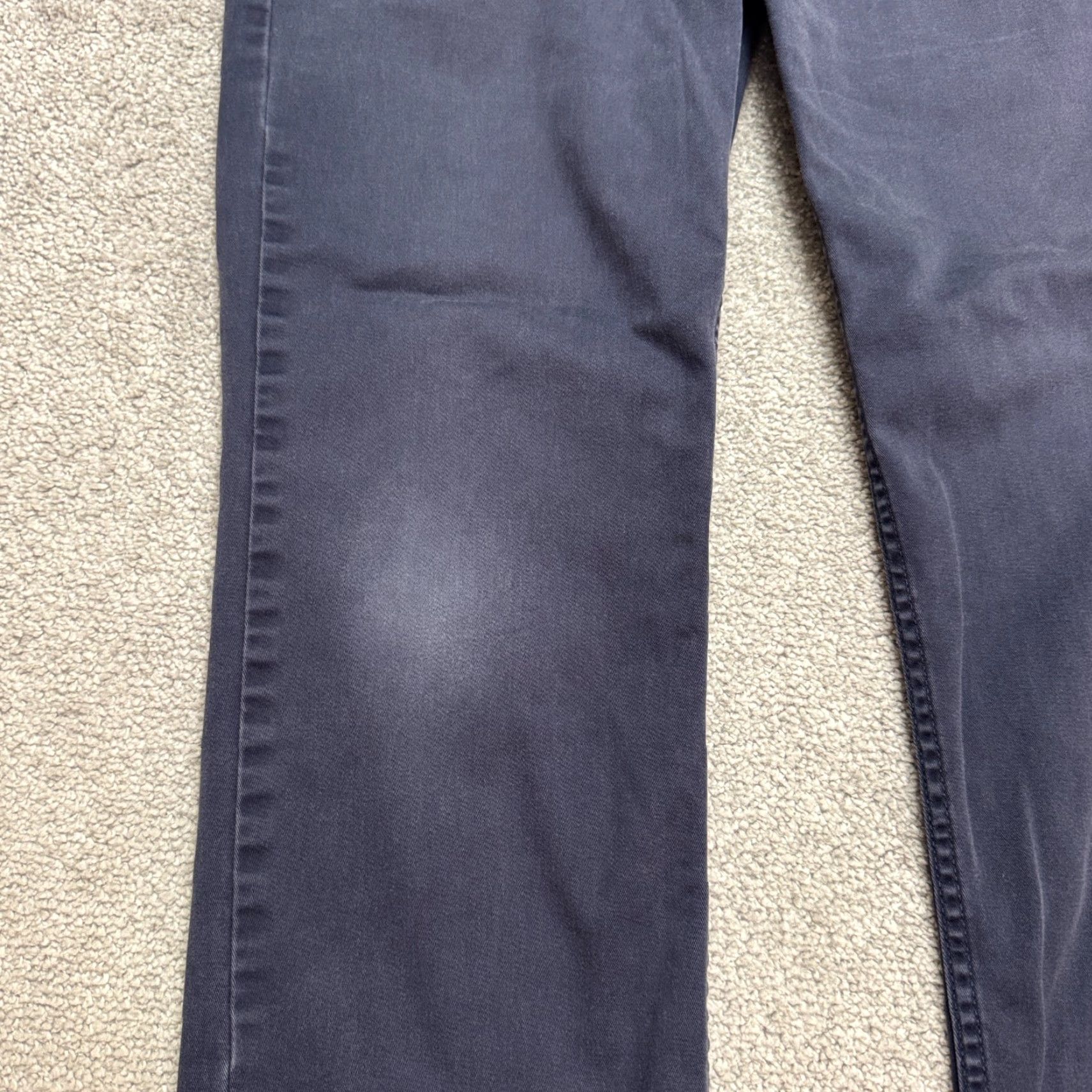 Levi's Levi's 511 Slim Chino Pants Mens 34x29 Navy Blue All Seasons Stretch Comfort Casual Workwear Trousers Size US 34 / EU 50 - 5 Thumbnail