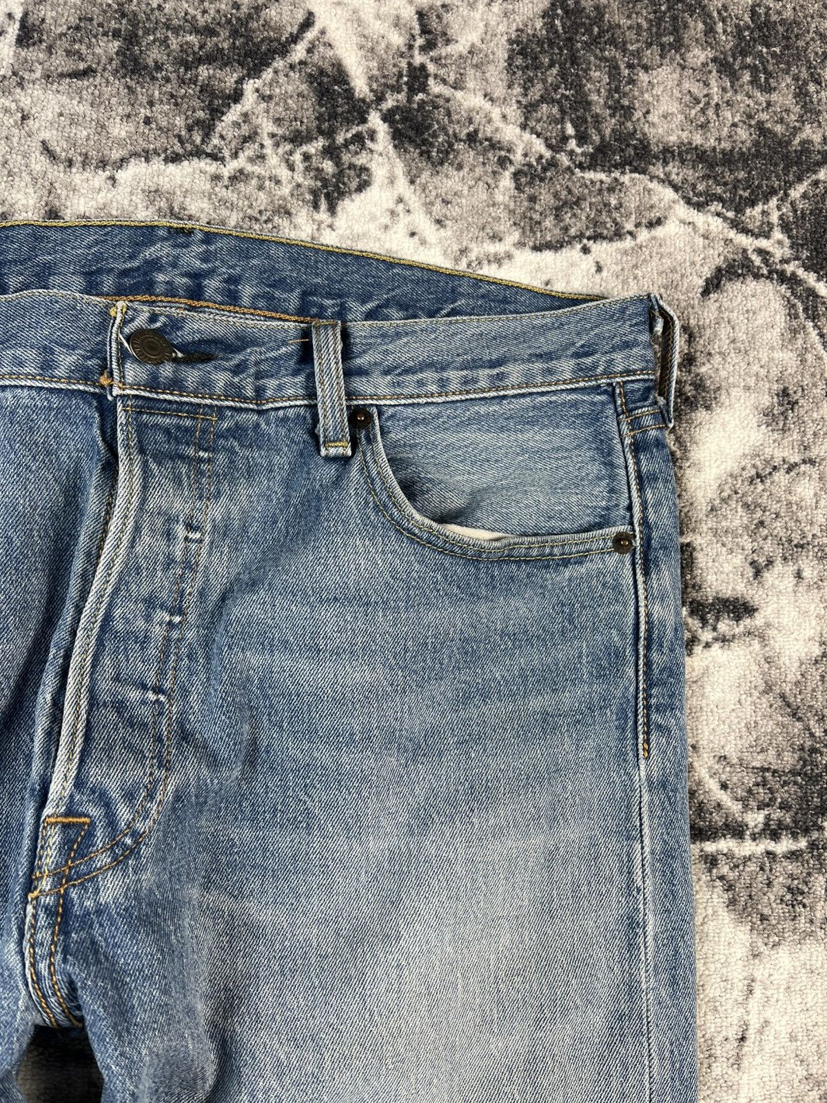 Levi's Levis 501 Vintage Blue Denim Jeans W34 L30 Made Mexico Size US 34 / EU 50 - 7 Thumbnail