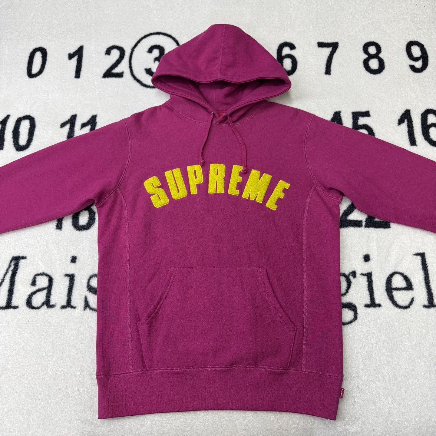 Supreme Supreme Fleece Red Hoodie L Women Size L / US 10 / IT 46 - 1 Thumbnail