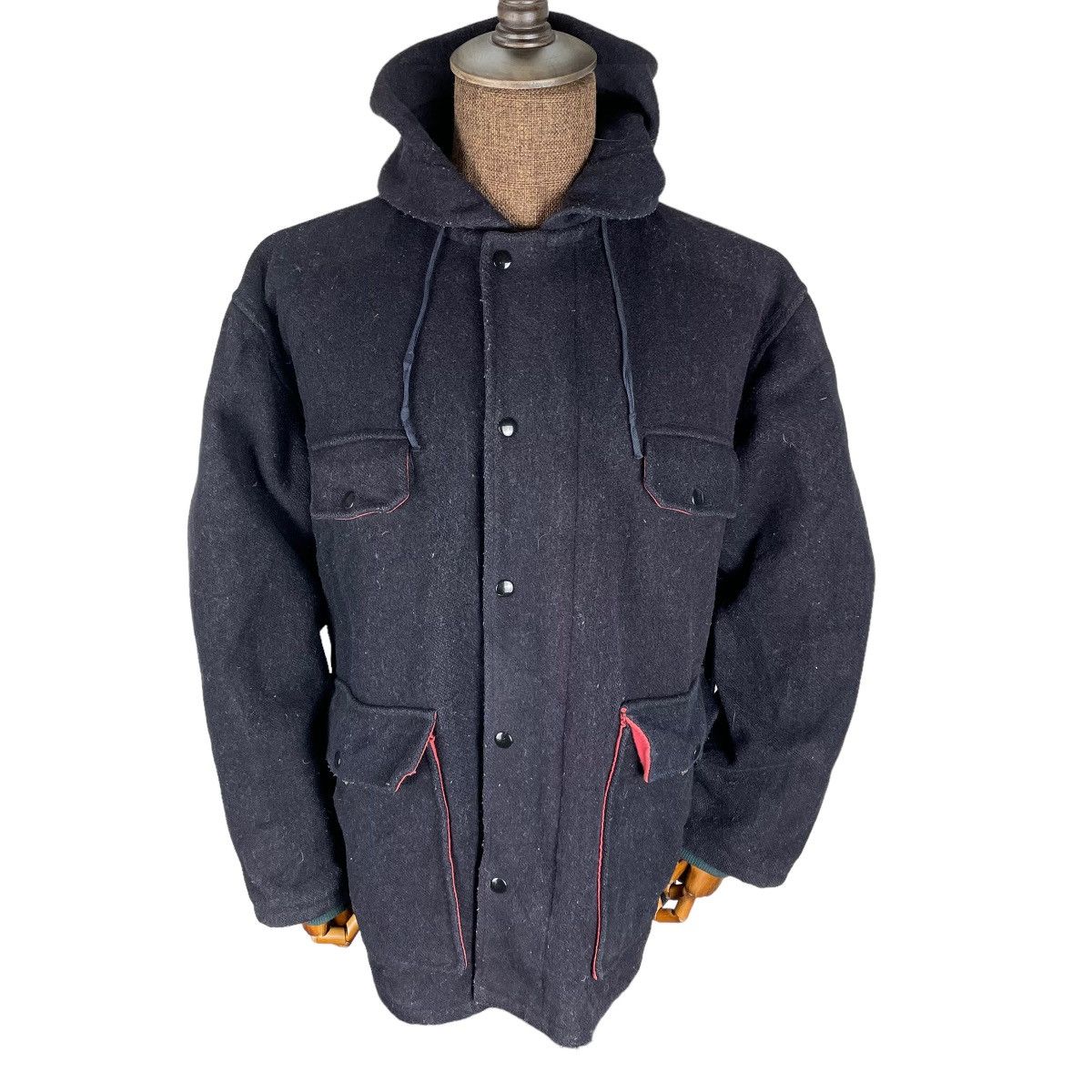 Johnson Woolen Mills 🔥JOHNSON WOOLEN MILLS UTILITY POCKET HOODIE ZIPPER JACKET Size US M / EU 48-50 / 2 - 3 Thumbnail