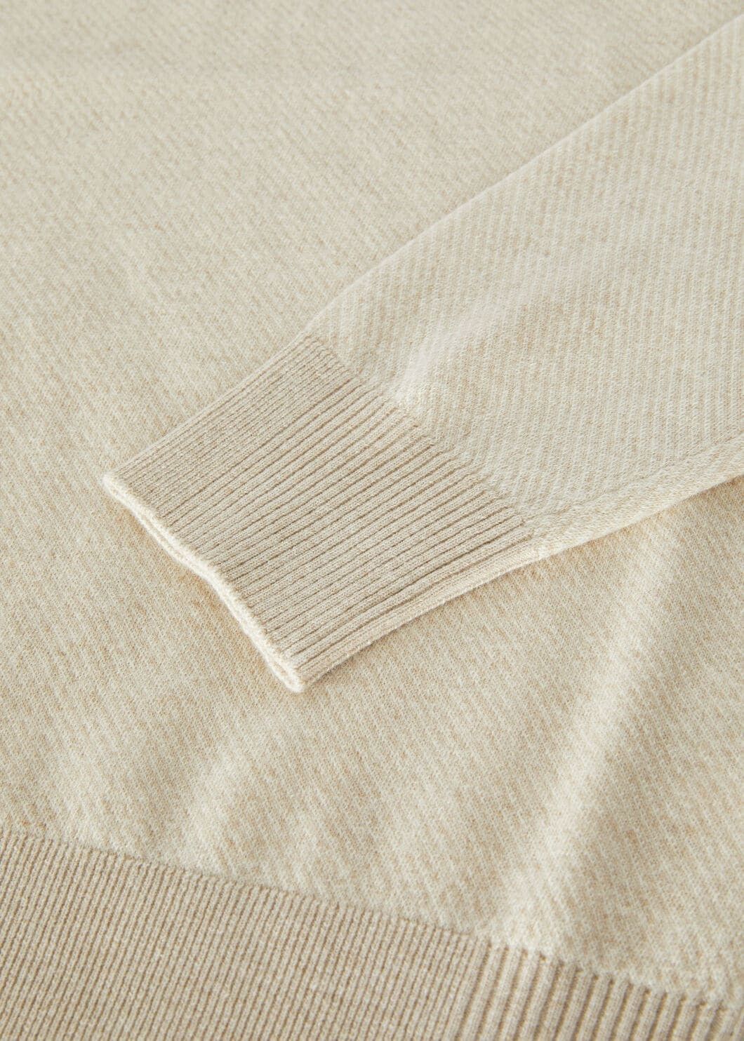 Loro Piana o1w1db10725 FAG4525 Roadster Mezzocollo Sweater in Ivory Size US XL / EU 56 / 4 - 6 Thumbnail