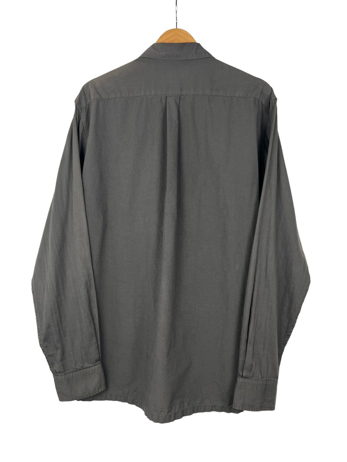 Y's Y’s Double Pocket Black Broad Shirts Size US L / EU 52-54 / 3 - 3 Thumbnail