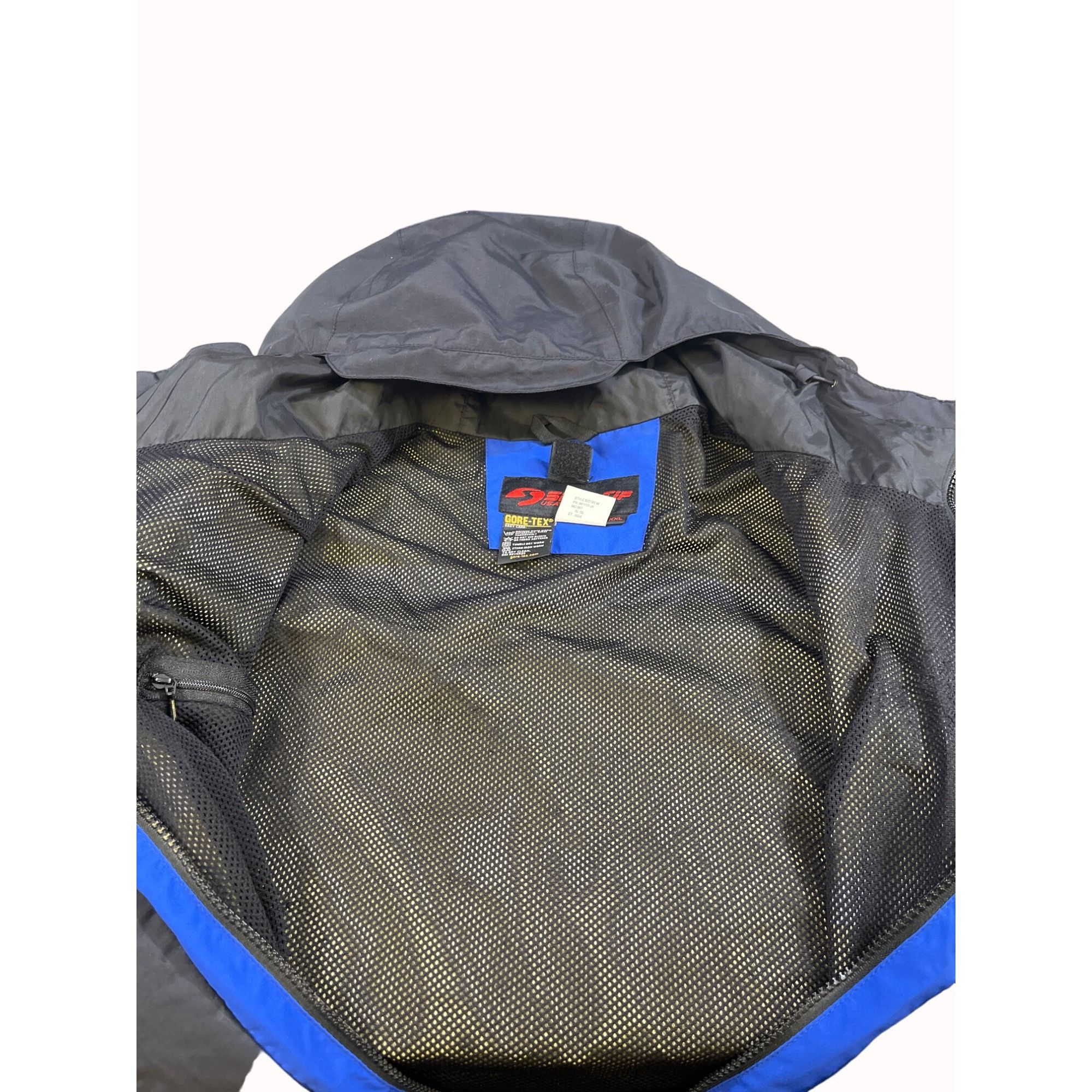 Sportif Sportif Gore Tex Mens Blue Windbreaker Jacket Size XXL SKU 6 Size US XXL / EU 58 / 5 - 4 Thumbnail