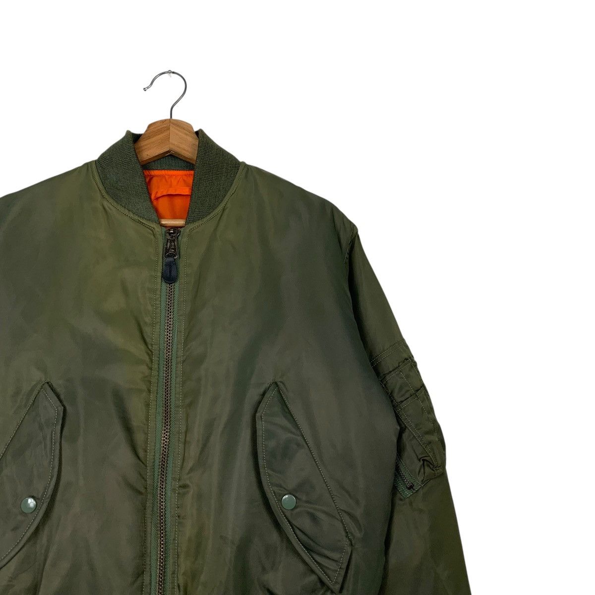 Vintage 90’s WESTOP INDUSTRIES Ma1 Flight Bomber Jacket #2346-C105 Size US M / EU 48-50 / 2 - 5 Thumbnail