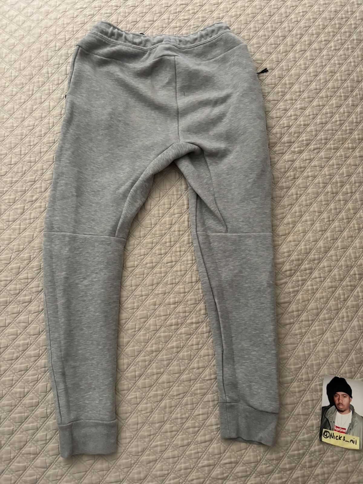 Nike Nike tech fleece joggers grey Size US 32 / EU 48 - 4 Thumbnail
