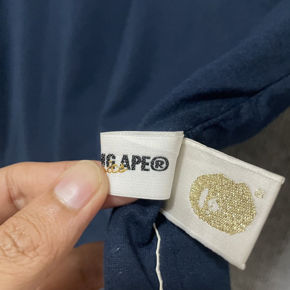 Bape × Nigo Bathing Ape by Nigo Sta Camo Reversible Tee Size US M / EU 48-50 / 2 - 9 Thumbnail