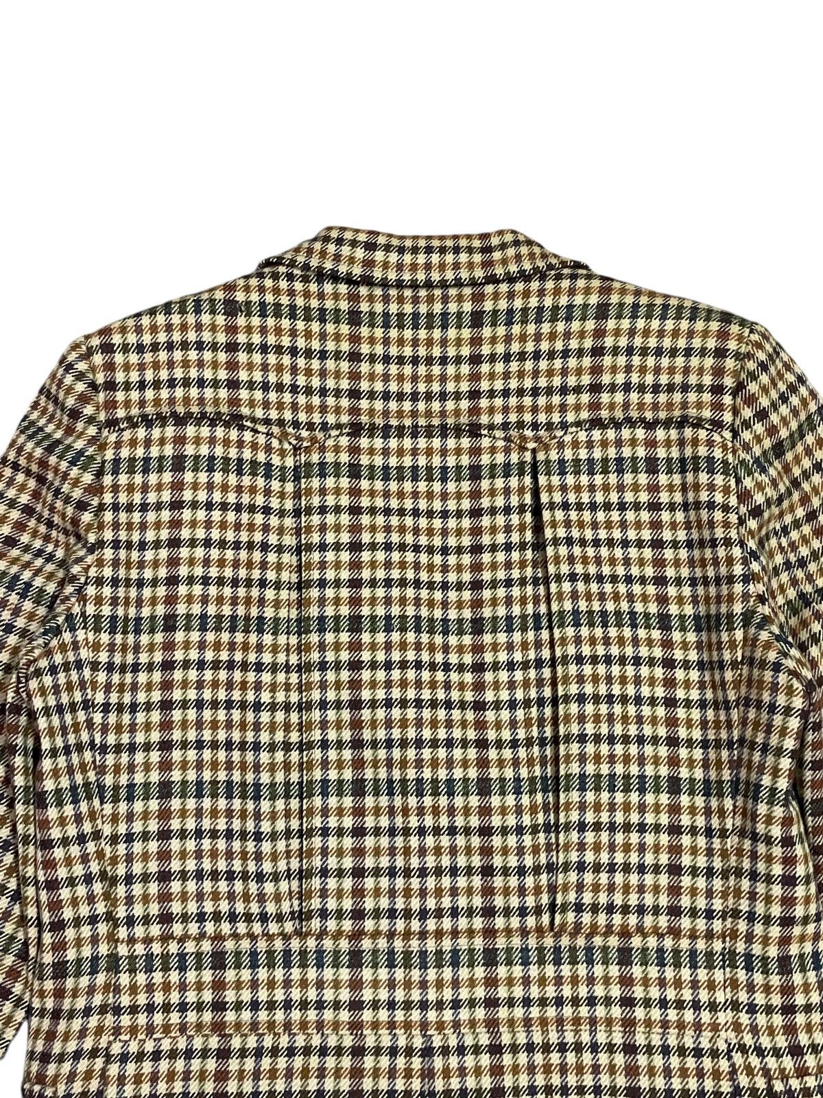 Yves Saint Laurent Vintage Yves Saint Laurent Single Breasted Plaid Wool Blazer Size US M / EU 48-50 / 2 - 10 Thumbnail
