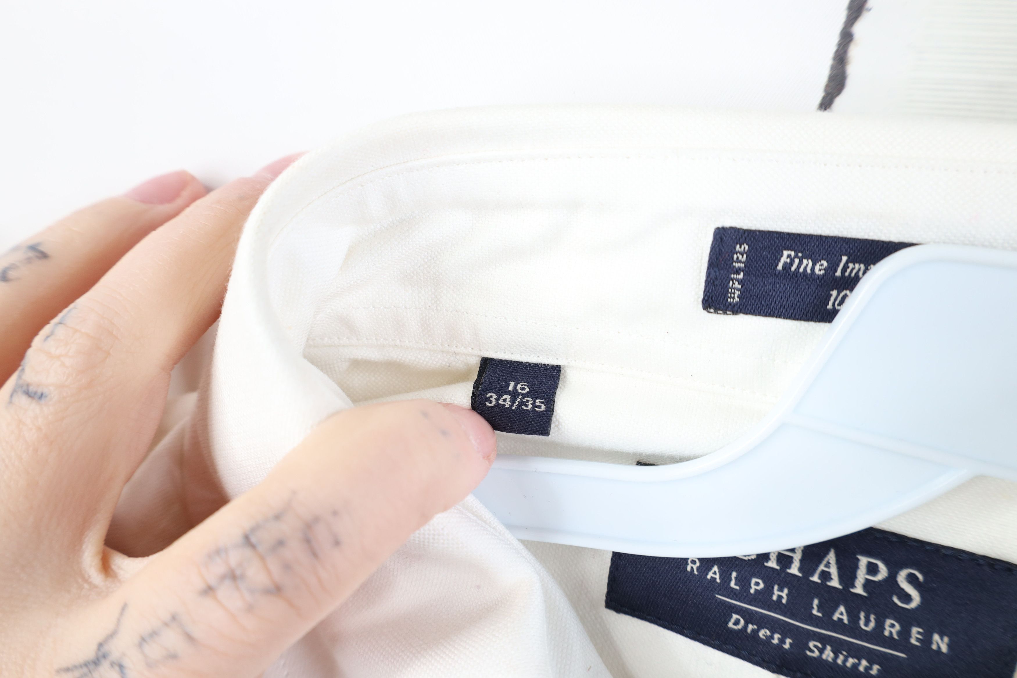 Ralph Lauren Deadstock Vintage 90s Chaps Ralph Lauren Button Down Shirt Size US M / EU 48-50 / 2 - 13 Thumbnail