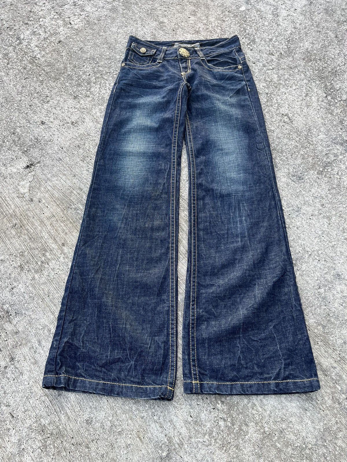 If Six Was Nine × Japanese Brand Red Pepper Gold Label Jeans Bootcut Size 28" / US 6 / IT 42 - 3 Thumbnail