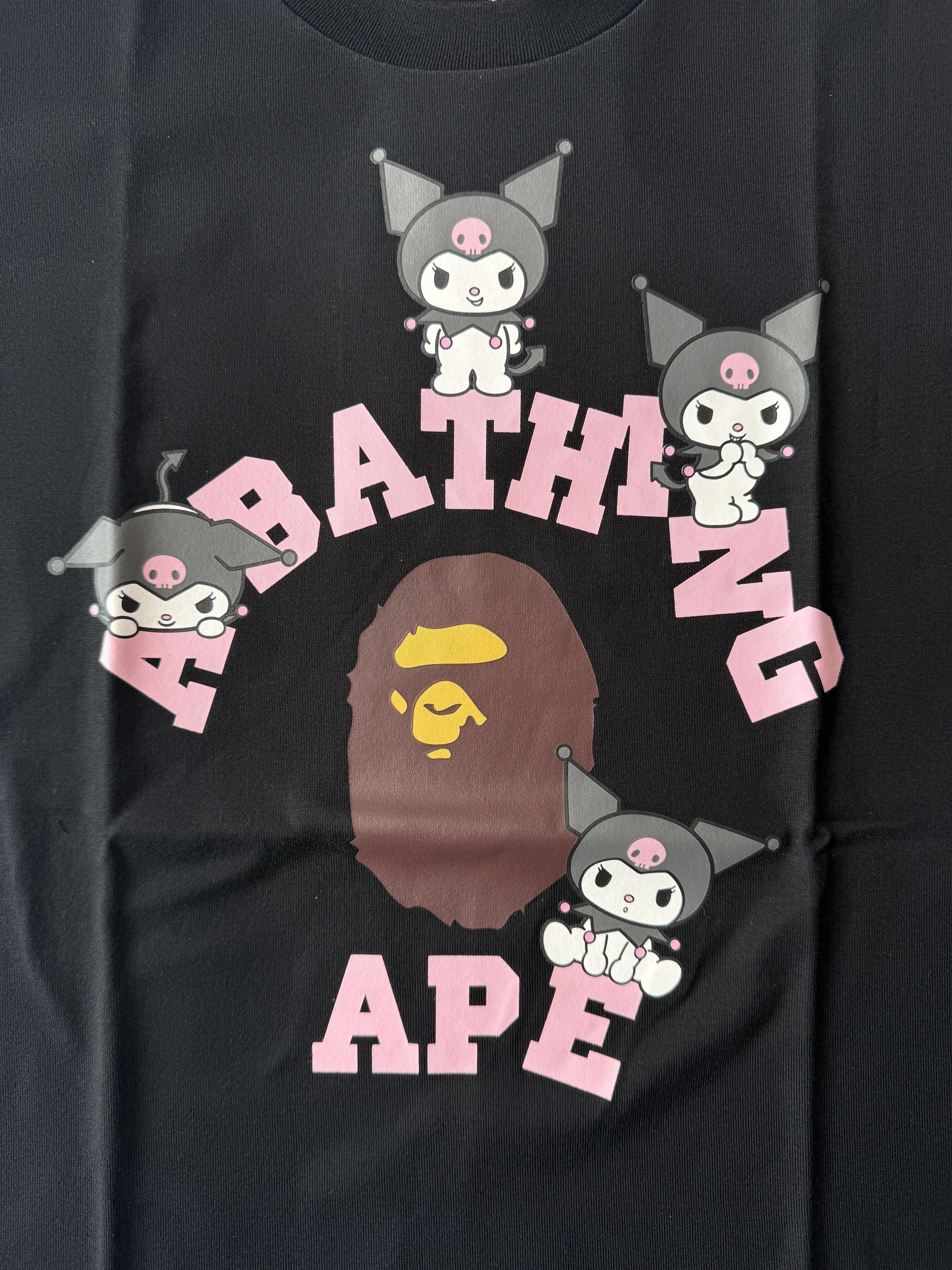 Bape BAPE X KUROMI COLLEGE MINI TEE LADIES Size M / US 6-8 / IT 42-44 - 3 Thumbnail