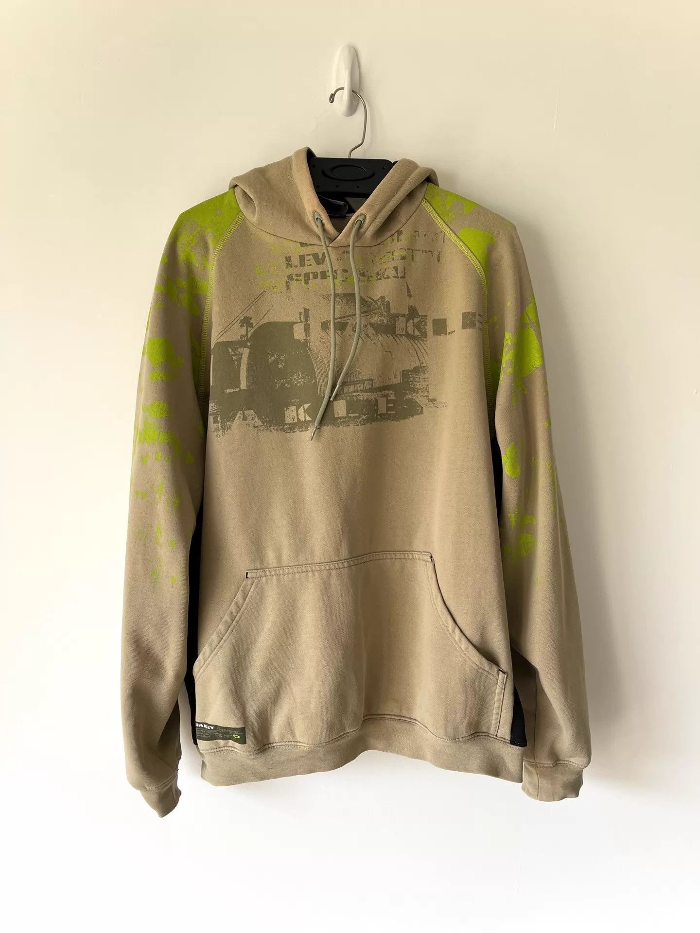 Oakley Oakley Vintage Print Hoodie 00s Size US L / EU 52-54 / 3 - 2 Thumbnail