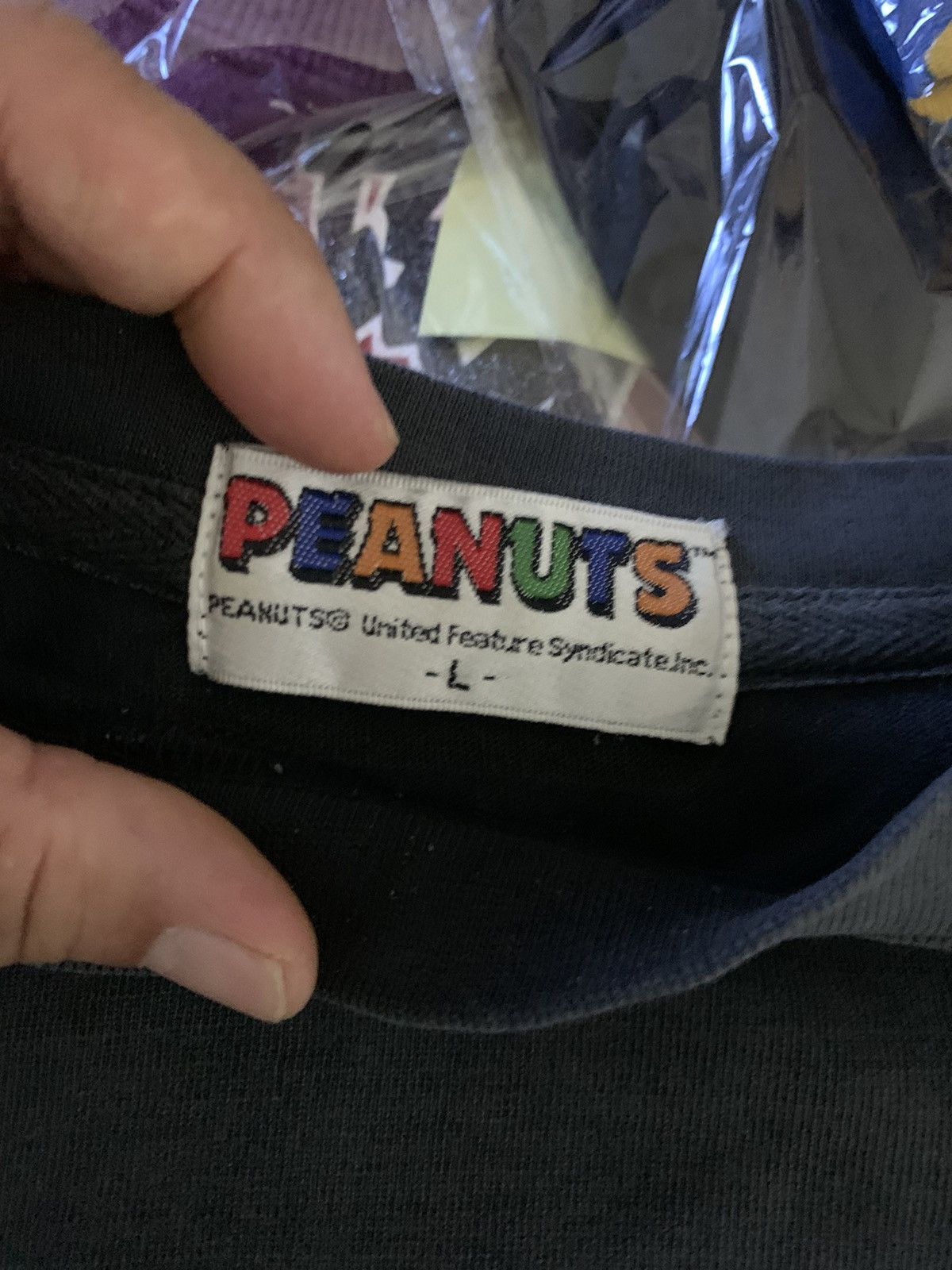 Peanuts Vintage Peanuts Japanese Spell Sun Faded T-Shirt Size US L / EU 52-54 / 3 - 11 Thumbnail