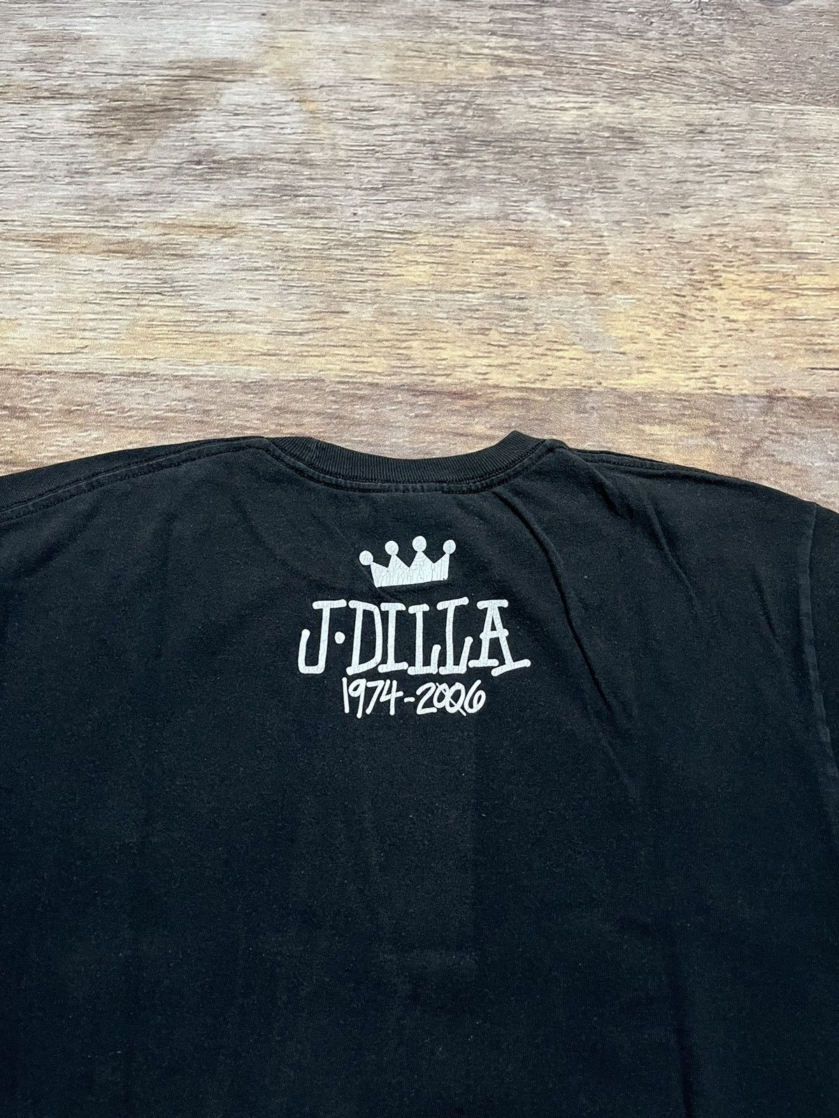 Stones Throw Records × Stussy Stussy J Dilla Stones Throw Black Tee Size US M / EU 48-50 / 2 - 4 Thumbnail
