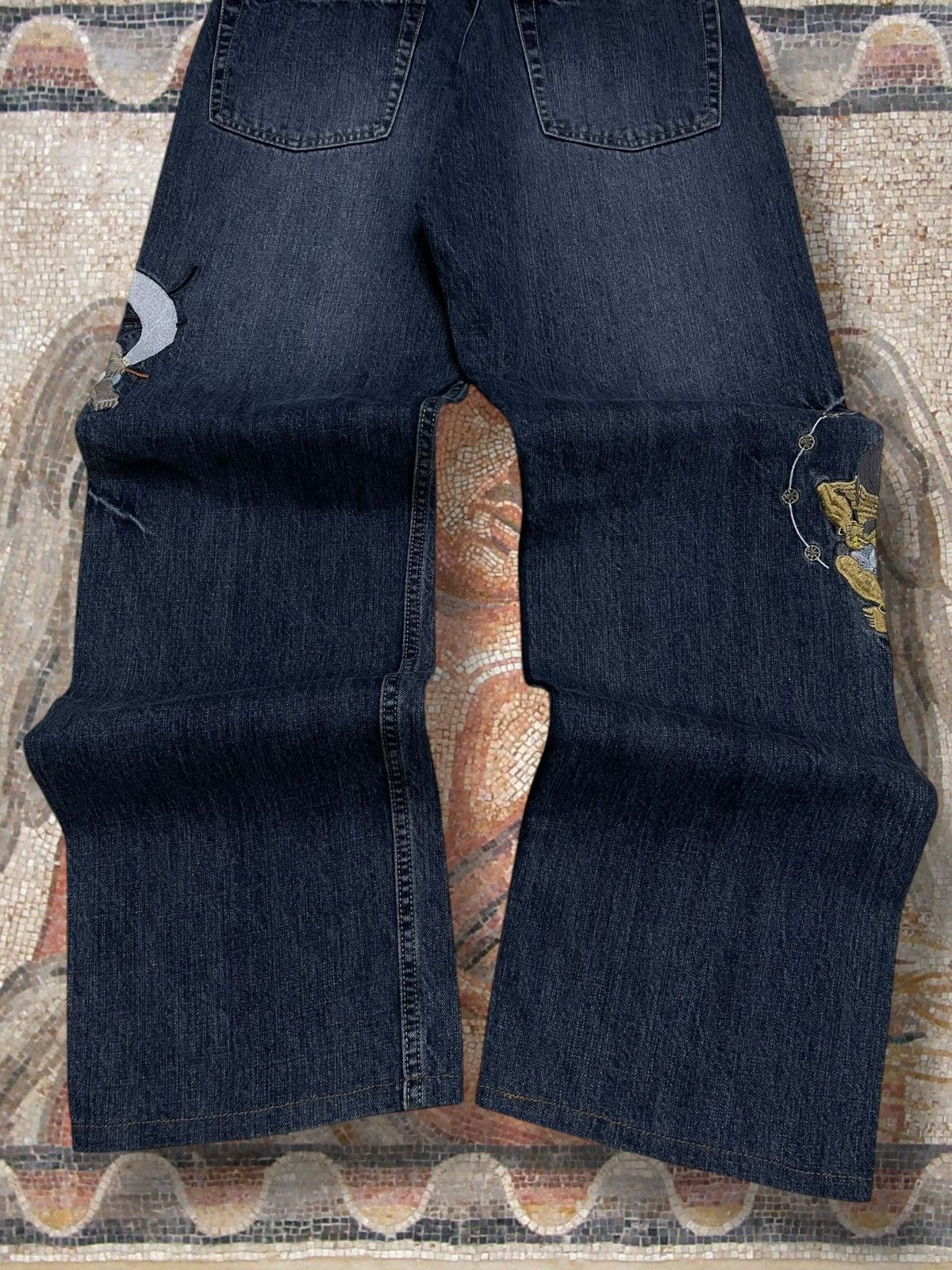 Japanese Brand Vintage Og 90s Japan Designer Karakuri God Traditional Denim Size US 28 / EU 44 - 10 Thumbnail