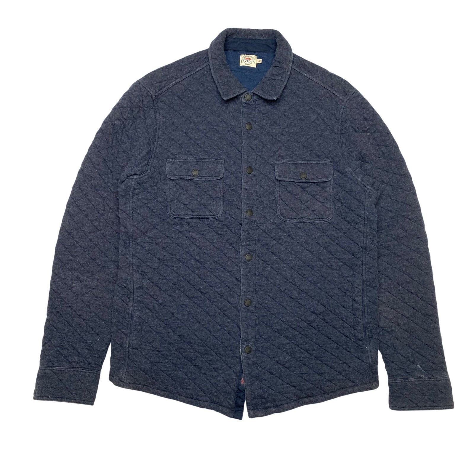 Faherty Faherty Epic Quilted Fleece CPO Shirt Jacket Shacket Men's L Size US L / EU 52-54 / 3 - 1 Thumbnail