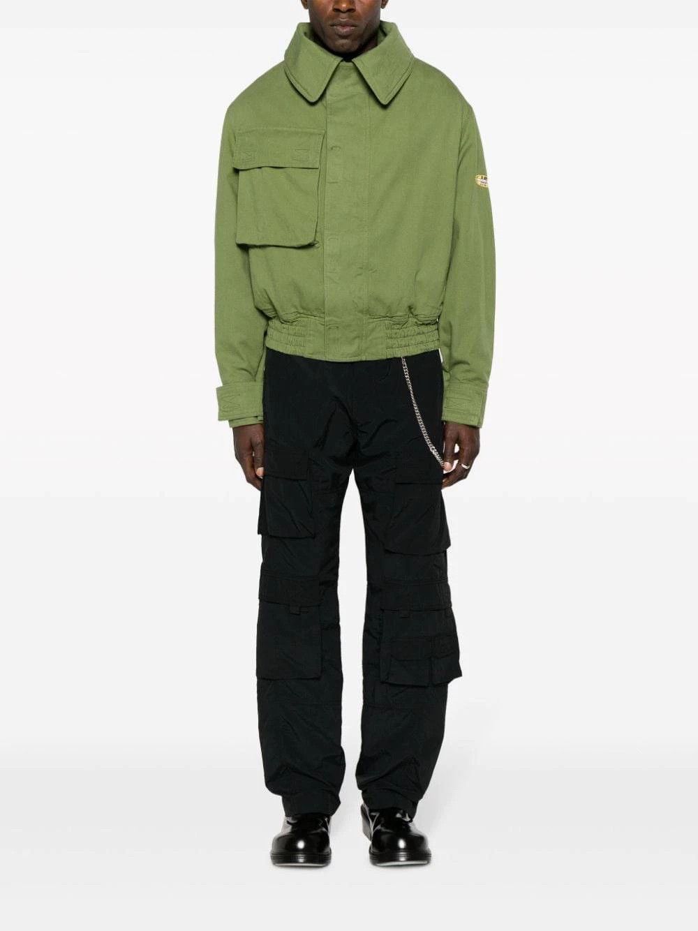 Martine Rose Martine Rose 23AW Grass Green Velcro Jacket Size US M / EU 48-50 / 2 - 6 Thumbnail
