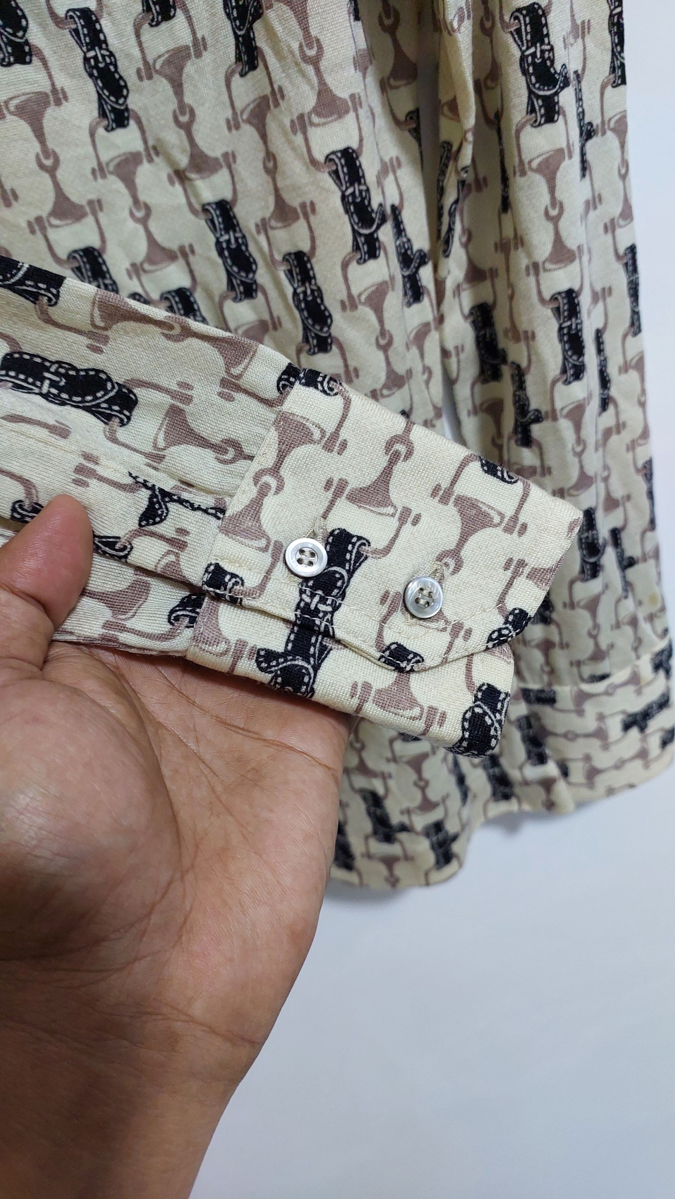 Celine × Vintage VINTAGE CELINE PARIS WOMEN'S SHIRT Size S / US 4 / IT 40 - 7 Thumbnail