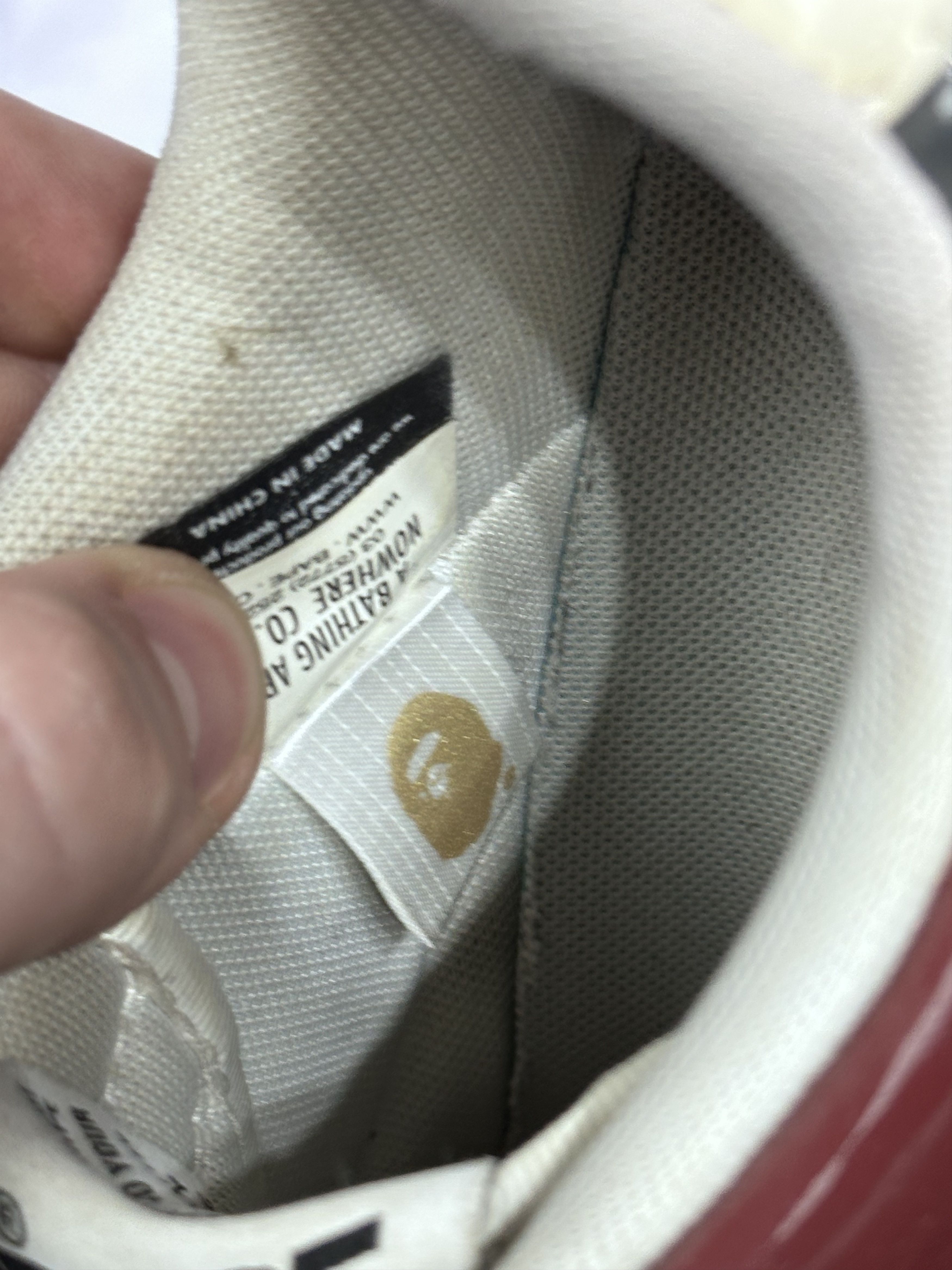 Bape Bape Bapesta Brick red Size US 9 / EU 42 - 10 Thumbnail