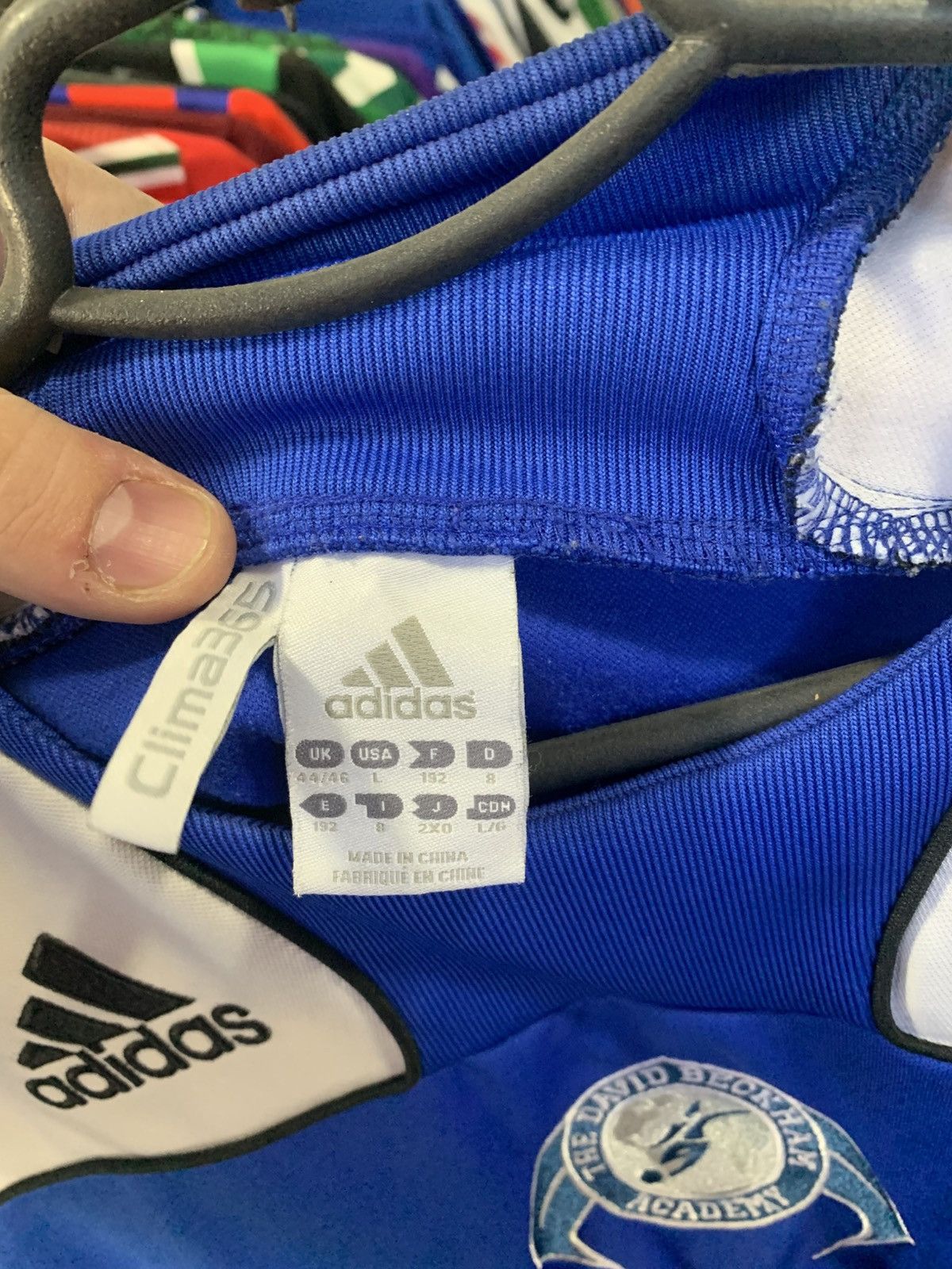 Adidas × David Beckham The David Beckham Academy Long Shirt Vintage 2008 Size L Size US L / EU 52-54 / 3 - 5 Thumbnail