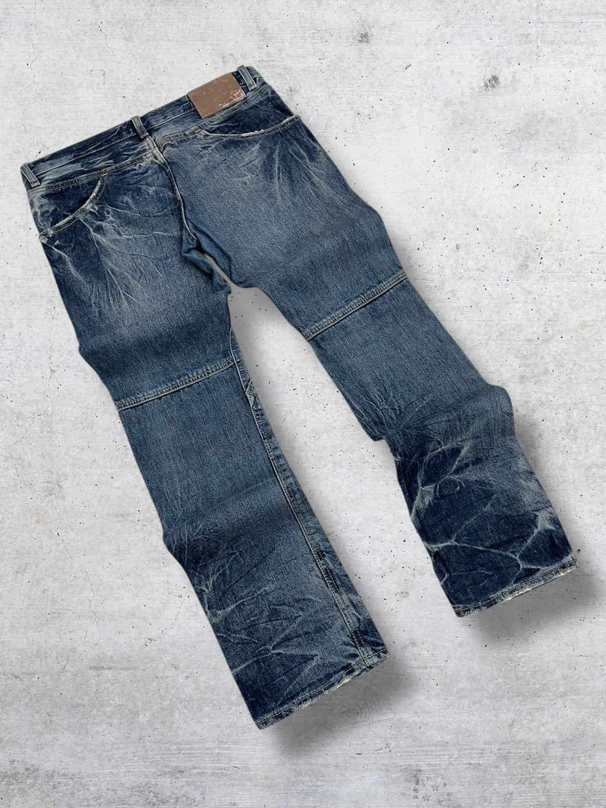 semanticdesign VINTAGE DHEART JAPAN DESIGNER 90S OG RUGGED AESTHETIC DENIM Size US 31 - 10 Thumbnail