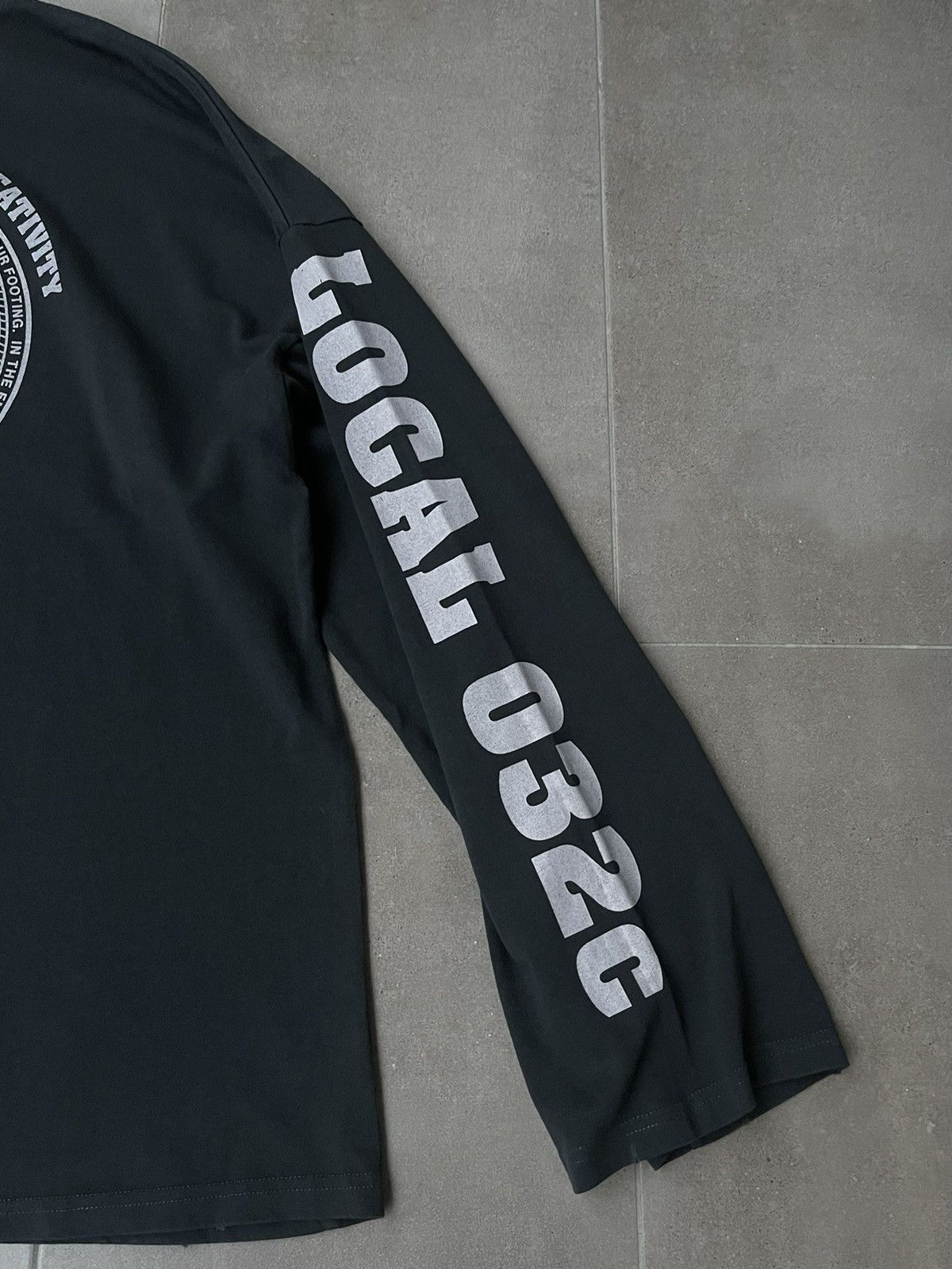 032c !DS! FW23 032c "Repetirion" Local Boxy Black Long Sleeve Size XL / US 12-14 / IT 48-50 - 22 Thumbnail