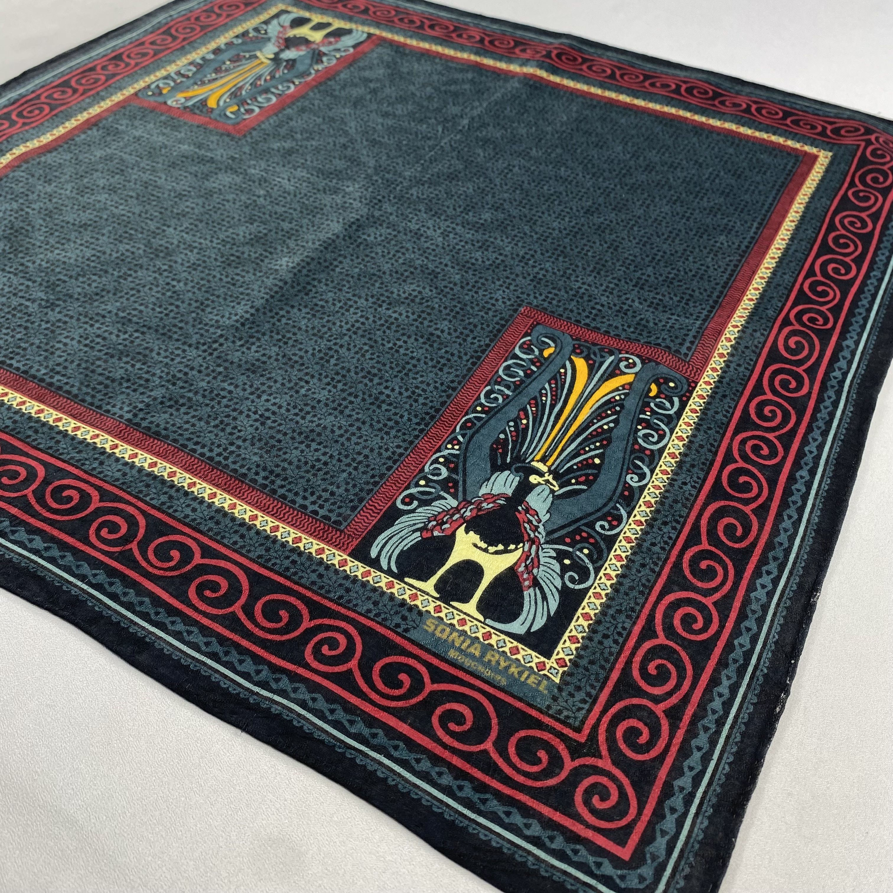 Vintage Sonia Rykiel Bandana/ Handkerchief / Neckerchief-P1806 Size ONE SIZE - 2 Thumbnail