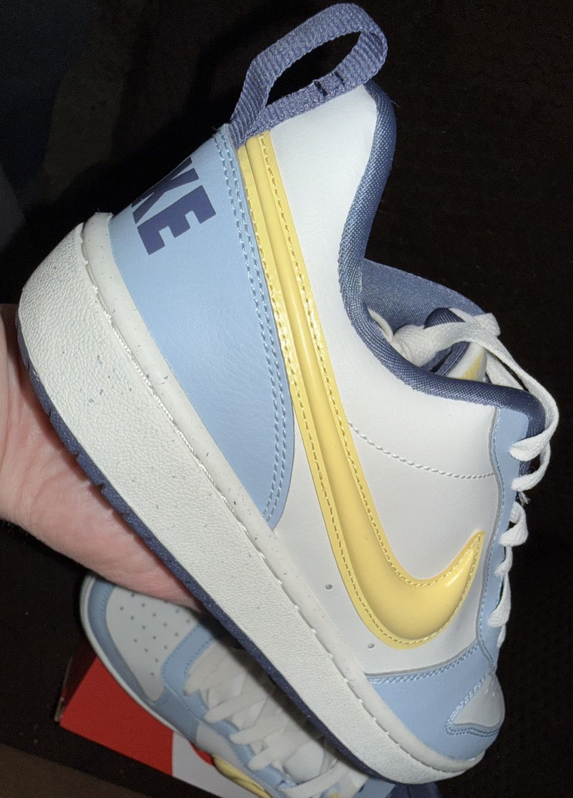 Nike Nike “Puff Print” lowtop Court Borough Recraft, sz7/8.5w NEW Size US 8.5 / IT 38.5 - 13 Thumbnail
