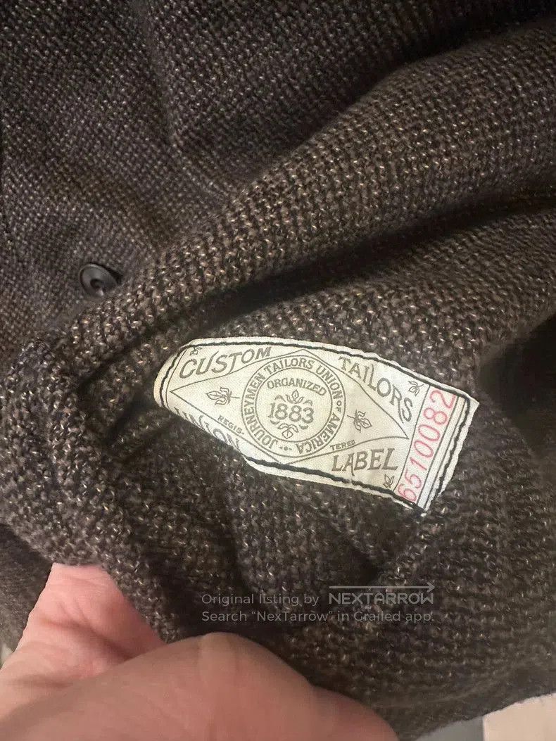 The Real McCoy's The Real Mccoys four-button jacket with a small collar. Size US M / EU 48-50 / 2 - 3 Thumbnail