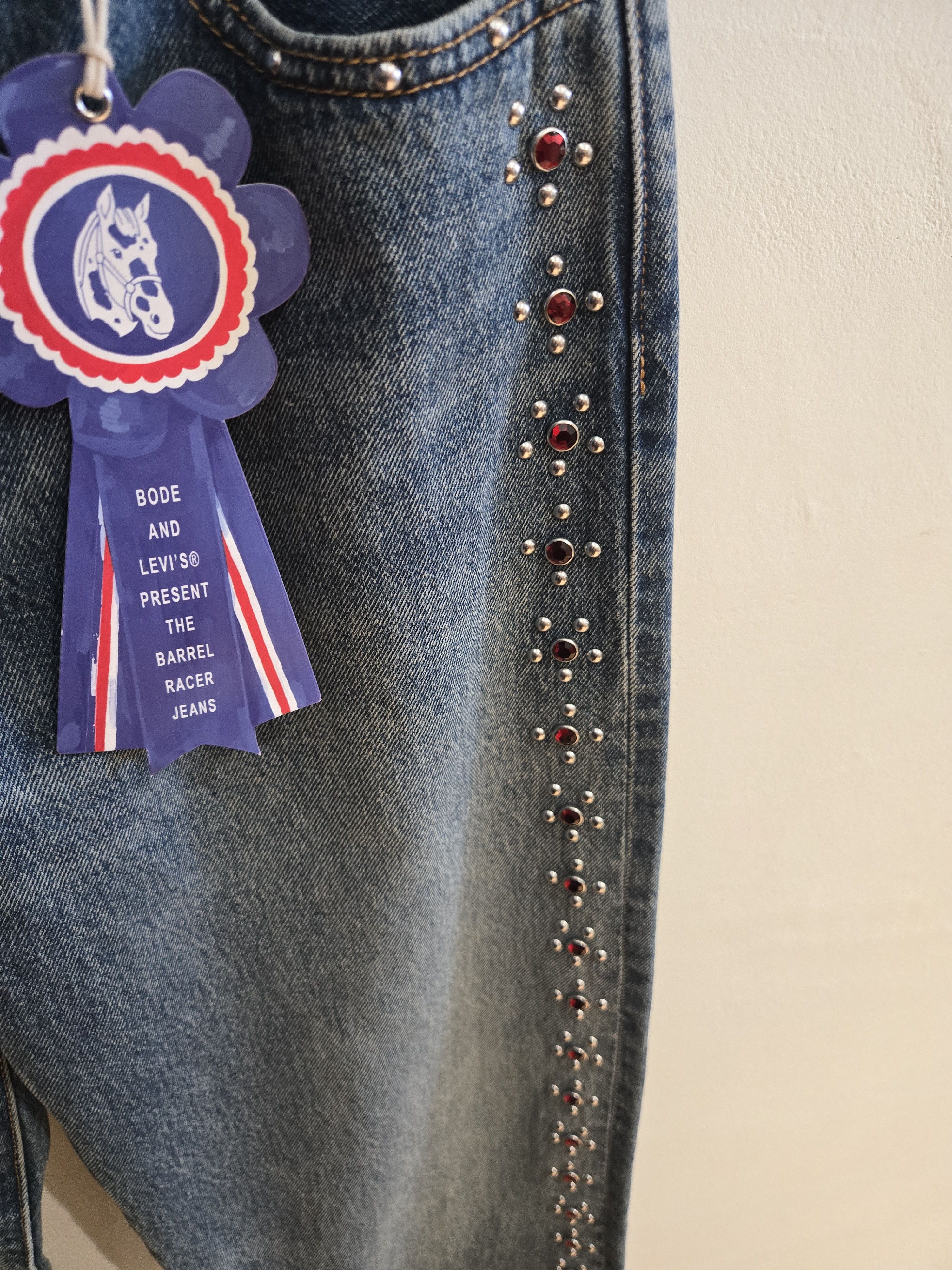 Bode bode x levi's barrel racer jean 30 x 32 Size US 30 / EU 46 - 2 Thumbnail