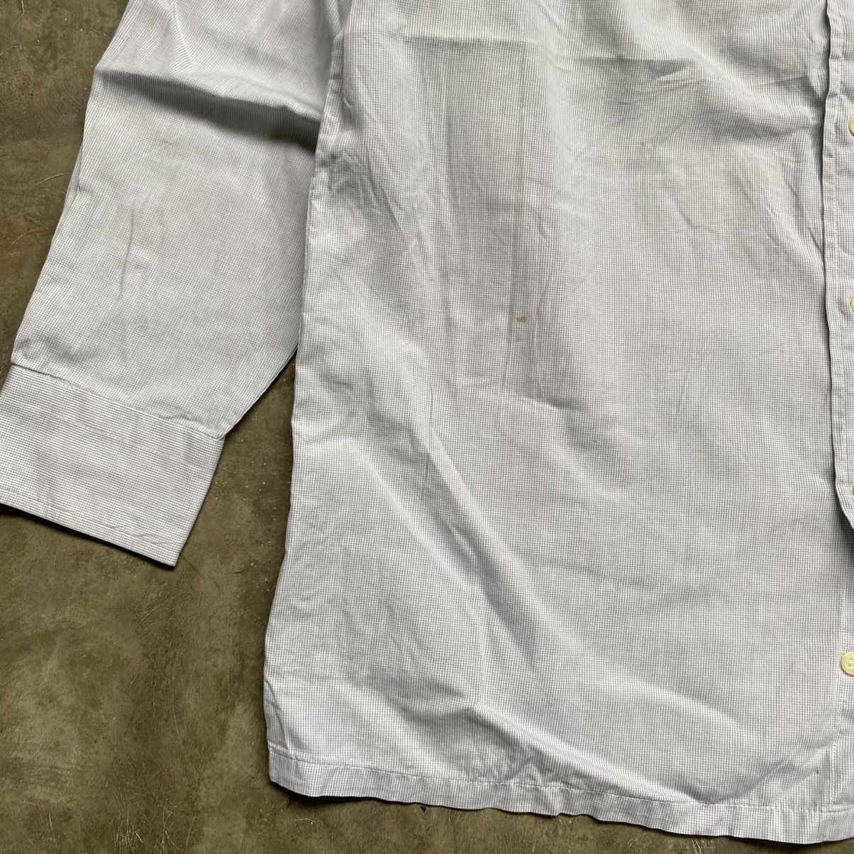 Christian Dior Monsieur Vintage 90s Chirstian Dior Monsieur White Button Up Shirts Size US L / EU 52-54 / 3 - 4 Thumbnail