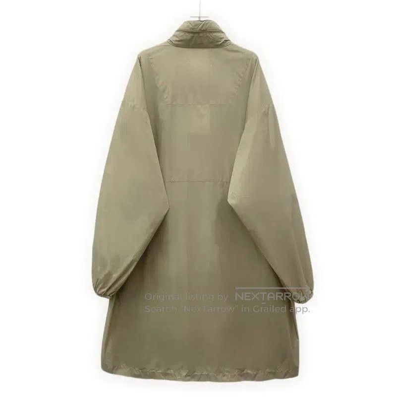 Maison Margiela Maison Margiela Brown Nylon Women's Trench Coat . Size L / US 10 / IT 46 - 2 Thumbnail