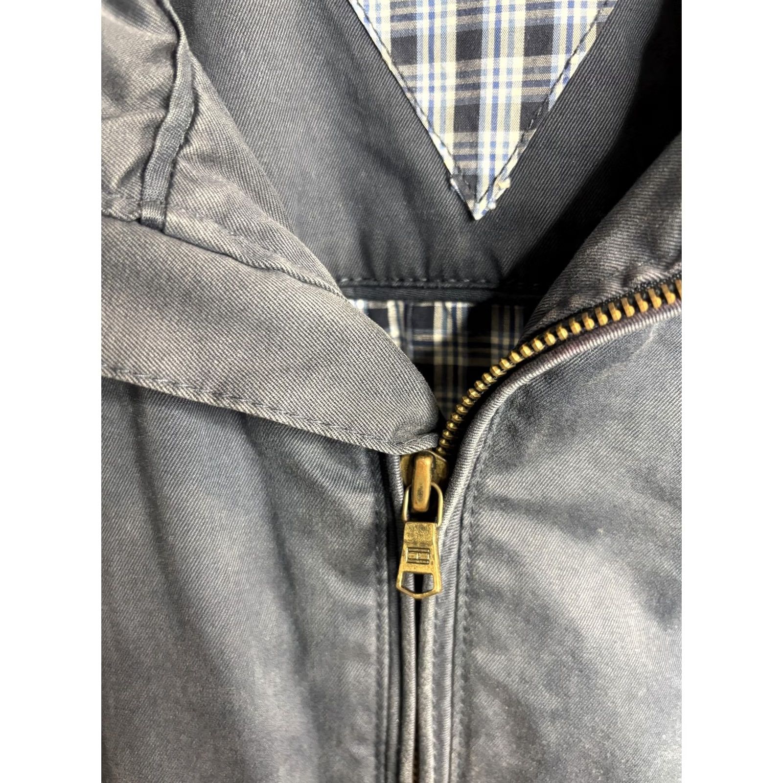 Tommy Hilfiger Tommy Hilfiger Jacket Mens M Blue Cotton Lined Bomber Full Zip Collared Size US M / EU 48-50 / 2 - 3 Thumbnail