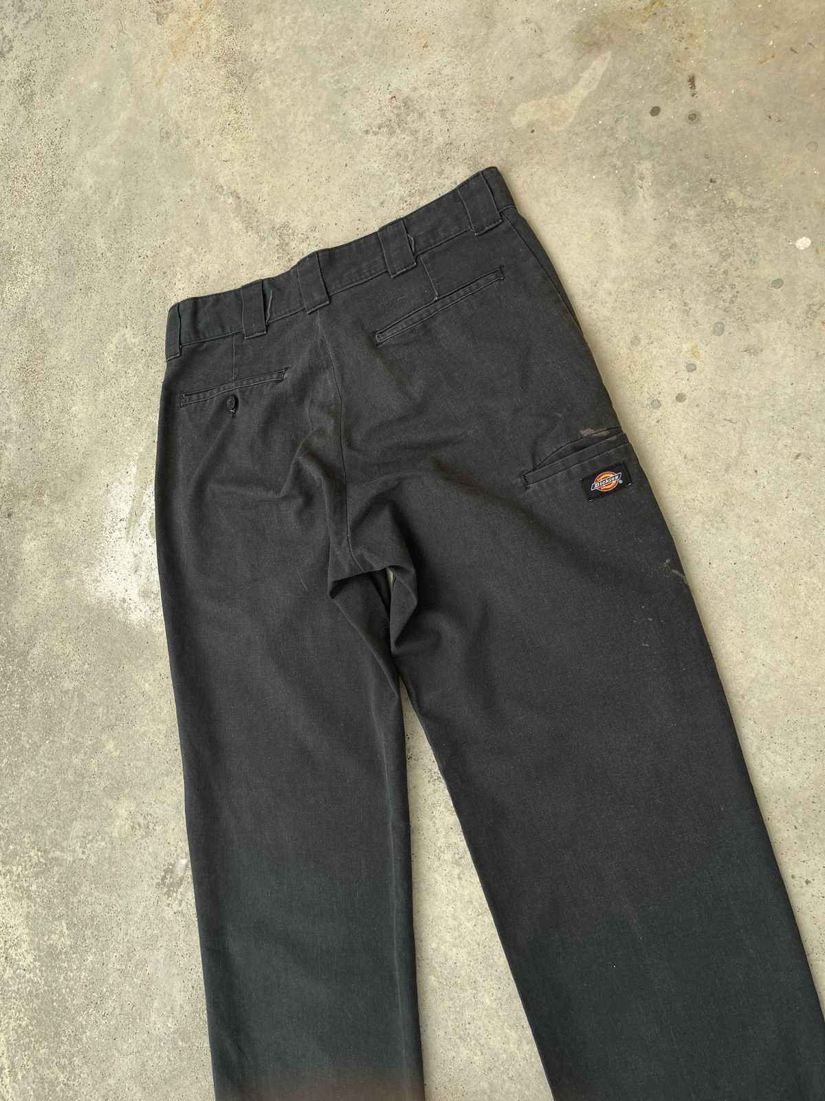 Carhartt × Dickies × Vintage Vintage Faded Distressed Dickies Black Pants Size US 33 - 4 Thumbnail