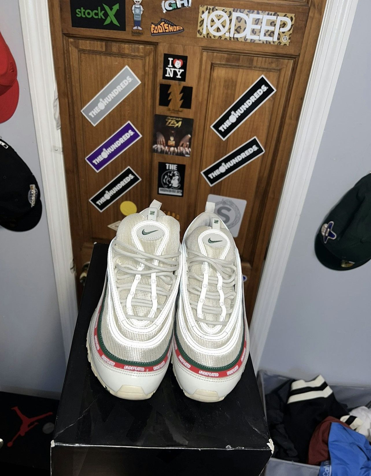 image of Nike Air Max 97 OG / Undftd Shoes in White, Men's (Size 10)