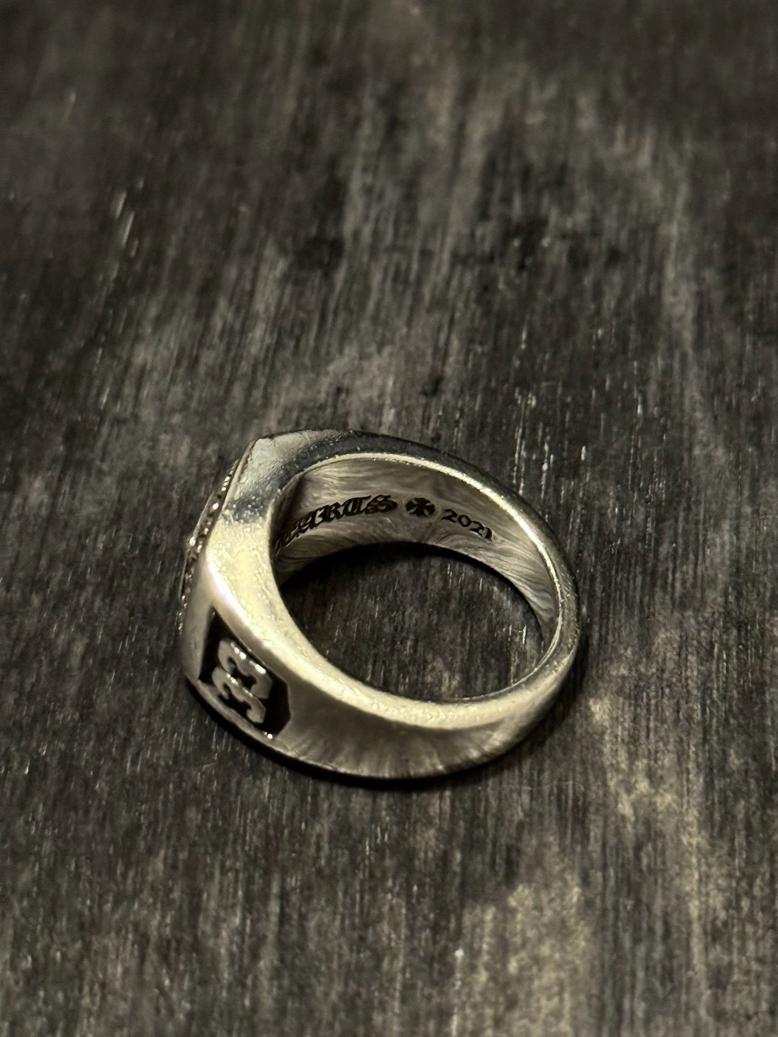 Chrome Hearts Chrome Hearts Championship Ring w Diamonds Size ONE SIZE - 6 Thumbnail