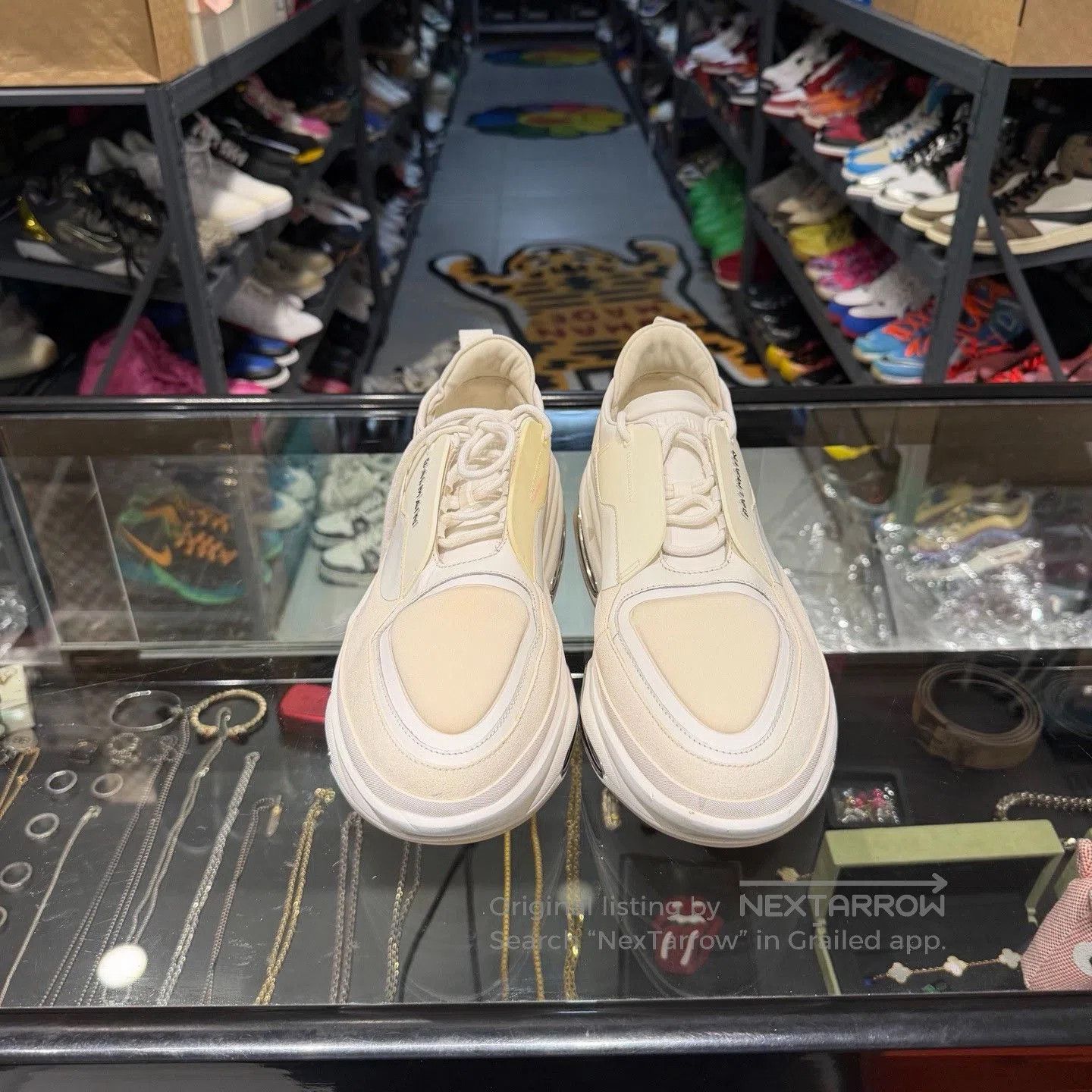 Balmain BALMAIN Small Logo Platform Sneakers. Size US 11 / EU 44 - 2 Thumbnail
