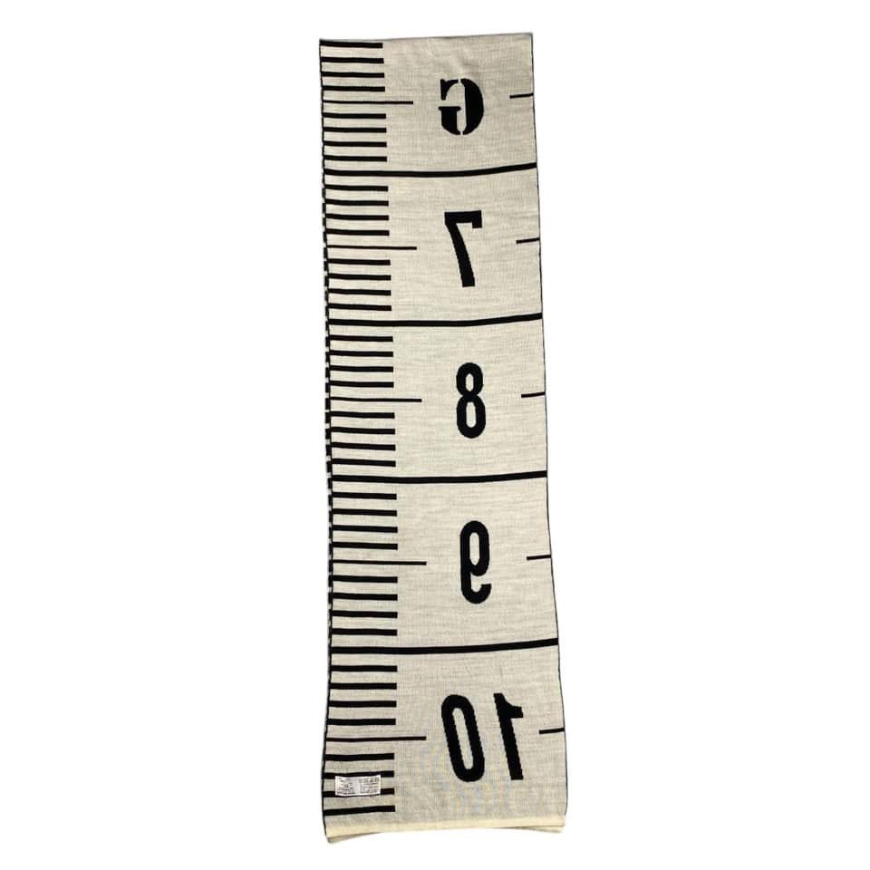 Jean Paul Gaultier Jean paul gaultier scarves ruler pattern Size ONE SIZE - 2 Thumbnail