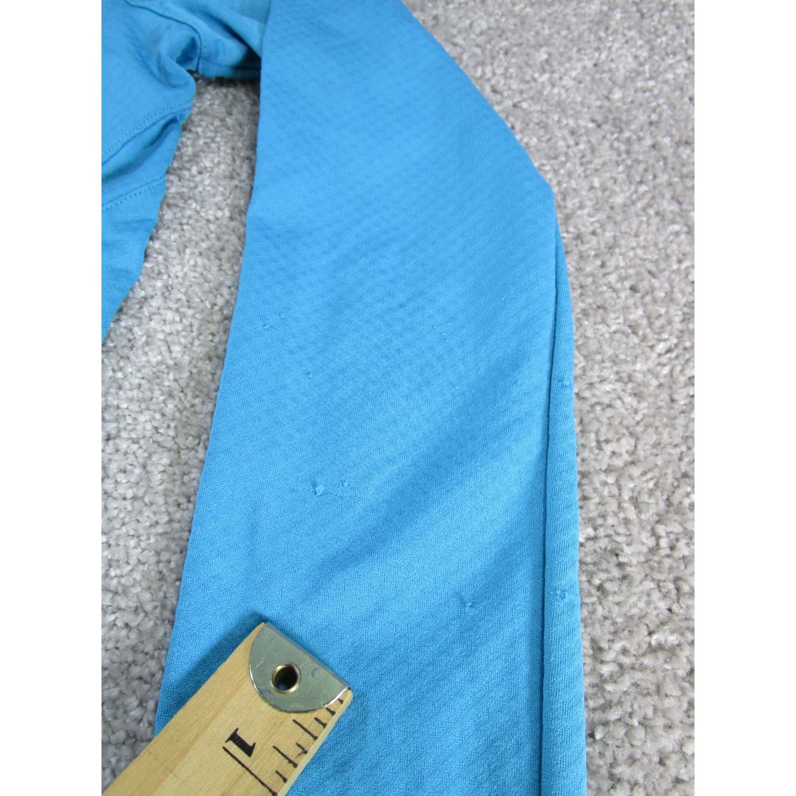 Under Armour Under Armour Sweatshirt Womens Small Blue HeatGear Mock Neck Pullover Activewear Cross Training, Gym & Running Womens Size S / US 4 / IT 40 - 7 Thumbnail