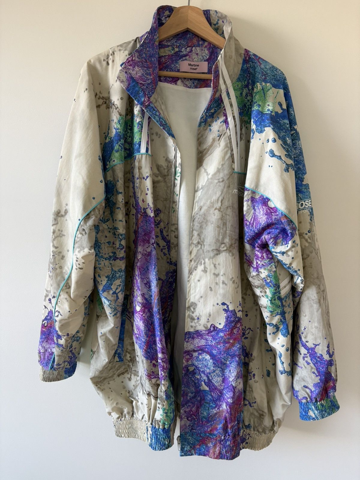 Martine Rose MARTINE ROSE SPRING TRACK JACKET / WINDBREAKER Size US XL / EU 56 / 4 - 1 Thumbnail