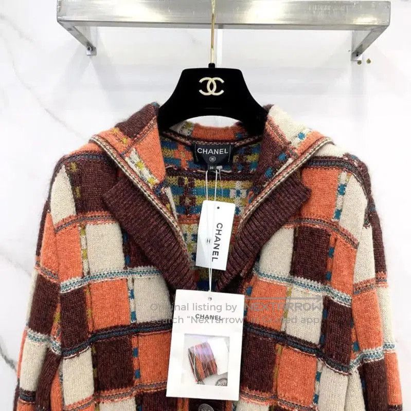 Chanel Chanel Color Block Cashmere Blend Sweater . Size S / US 4 / IT 40 - 2 Thumbnail