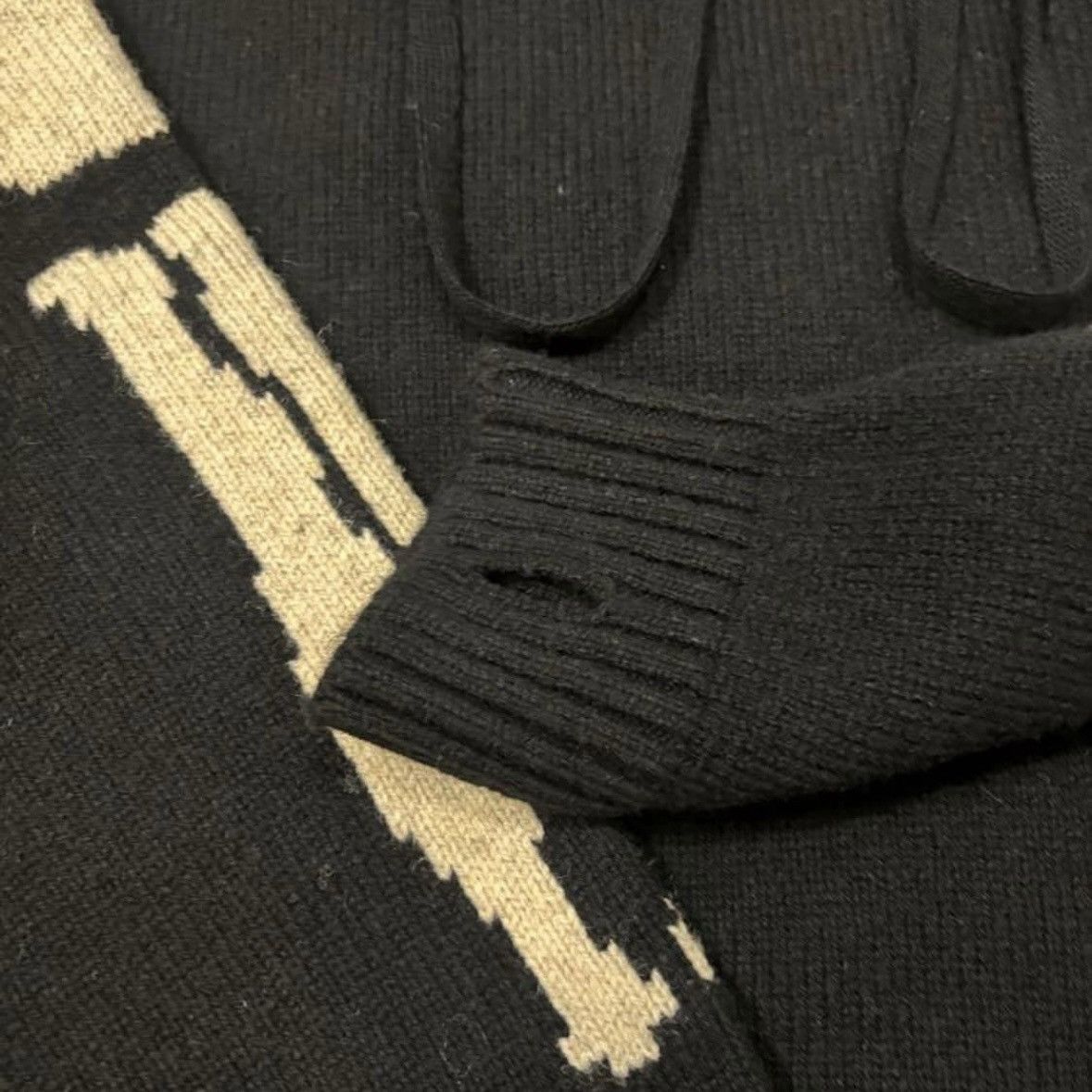Kapital Kapital 5G Wool Bone Knit Hood Size US L / EU 52-54 / 3 - 4 Thumbnail