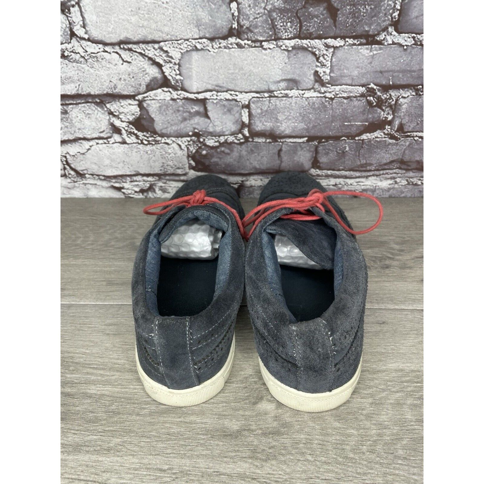 Saks Fifth Avenue Blue SAKS FIFTH AVE Blue Colored Suede Wingtip Casual Shoes Size US 11 / EU 44 - 15 Thumbnail