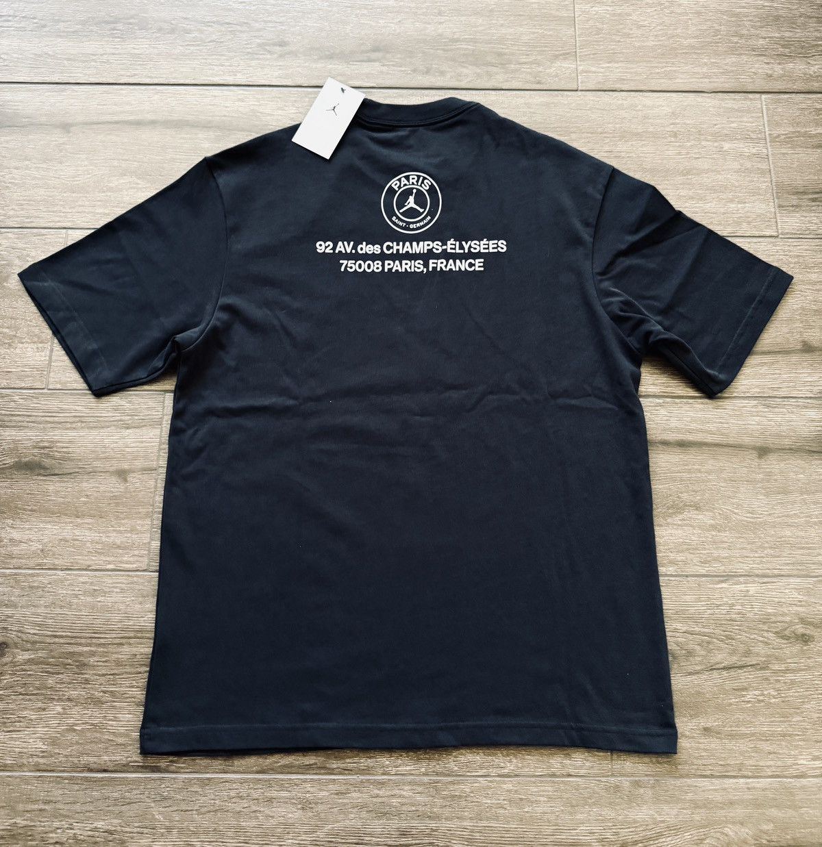 Nike Nike Jordan PSG Paris Saint Germain T-Shirt Black FV7734 045 Size US M / EU 48-50 / 2 - 10 Thumbnail