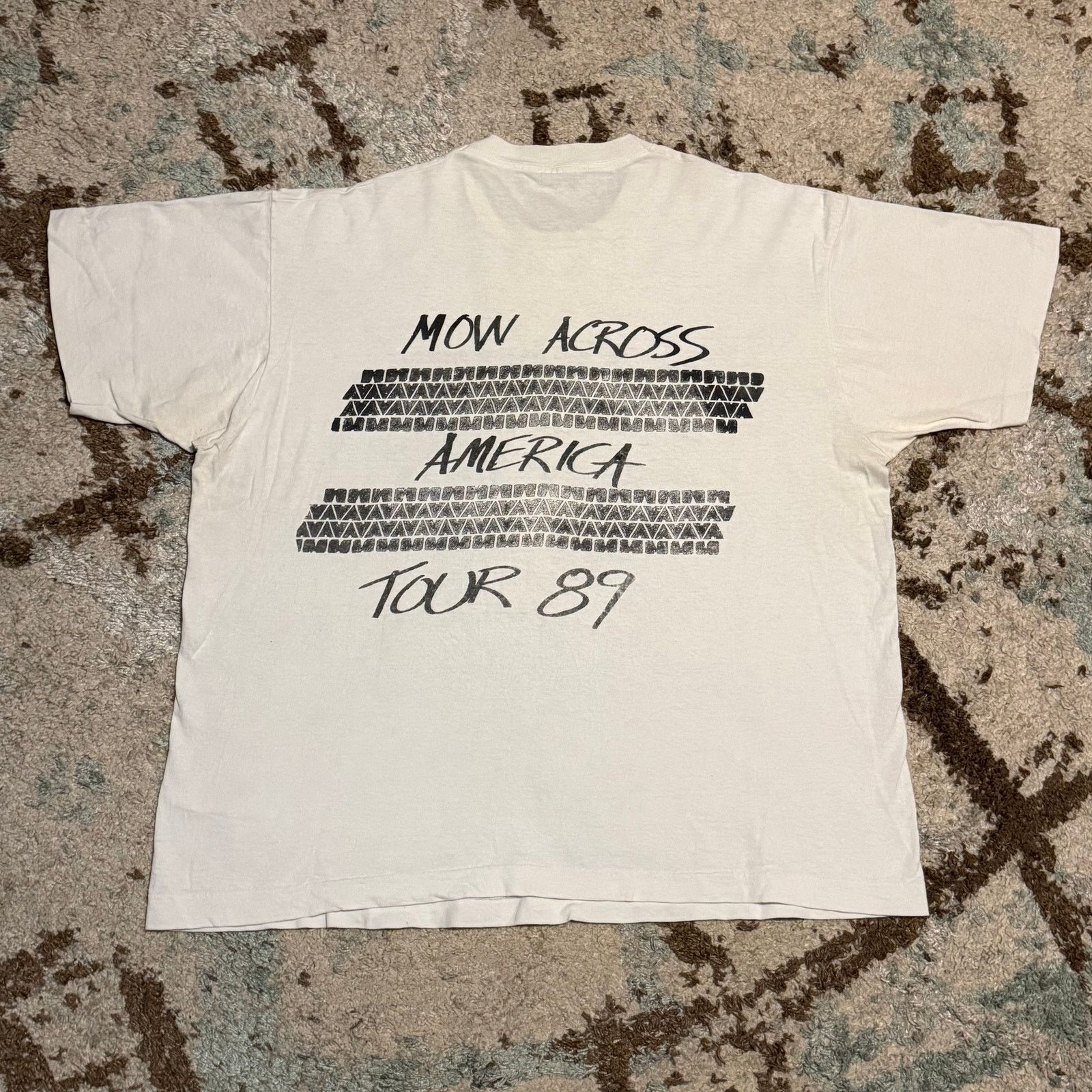 Band Tees × Fruit Of The Loom × Vintage Vintage 1989 The Dead Milkmen Beelzebubba Shirt Size XL Punk Size US XL / EU 56 / 4 - 2 Thumbnail