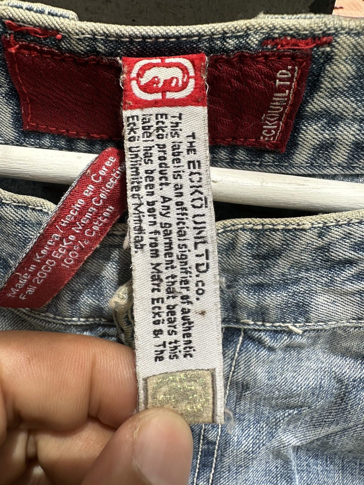 Ecko Unltd. × If Six Was Nine Vintage ECKO UNLTD HipHop Baggy Pants BOSS01 Size US 32 / EU 48 - 3 Thumbnail