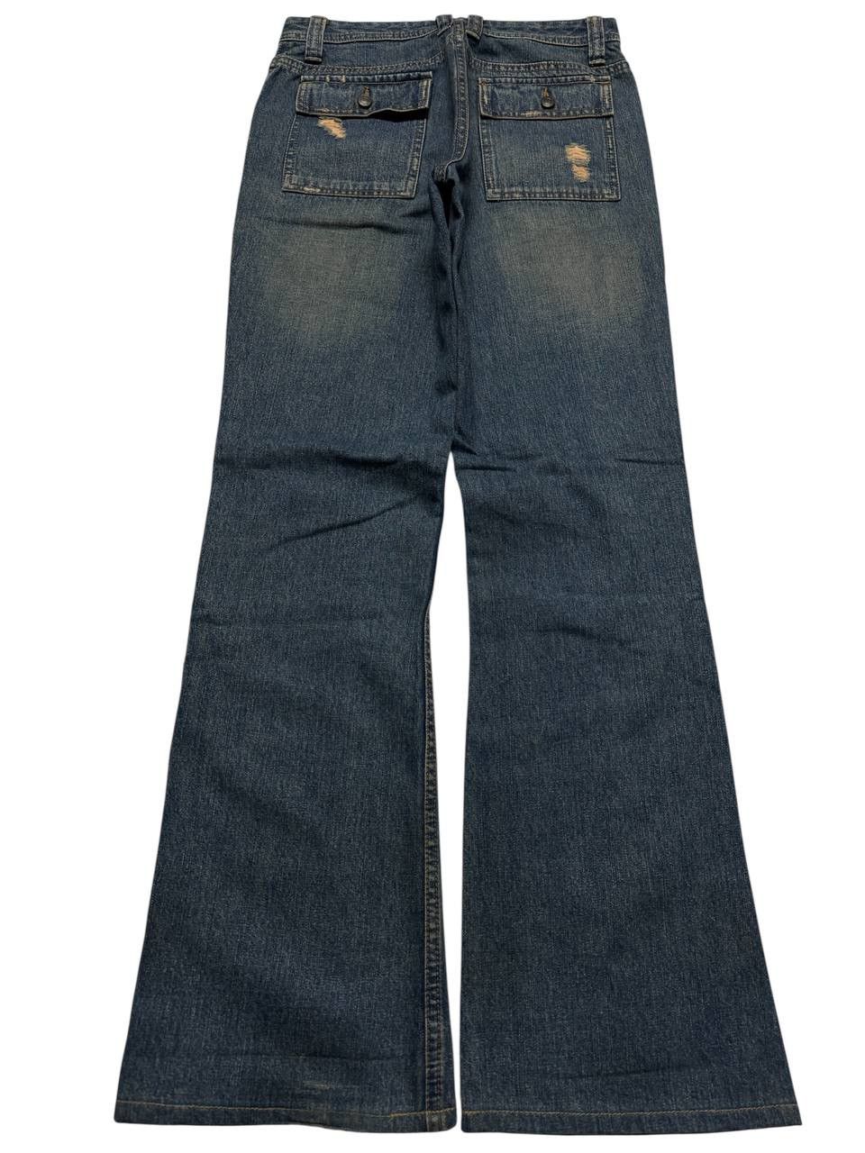 Vintage 💥Vintage💥90s Valman Bushpants Flared Mudwash Distressed Size US 26 / EU 42 - 9 Thumbnail